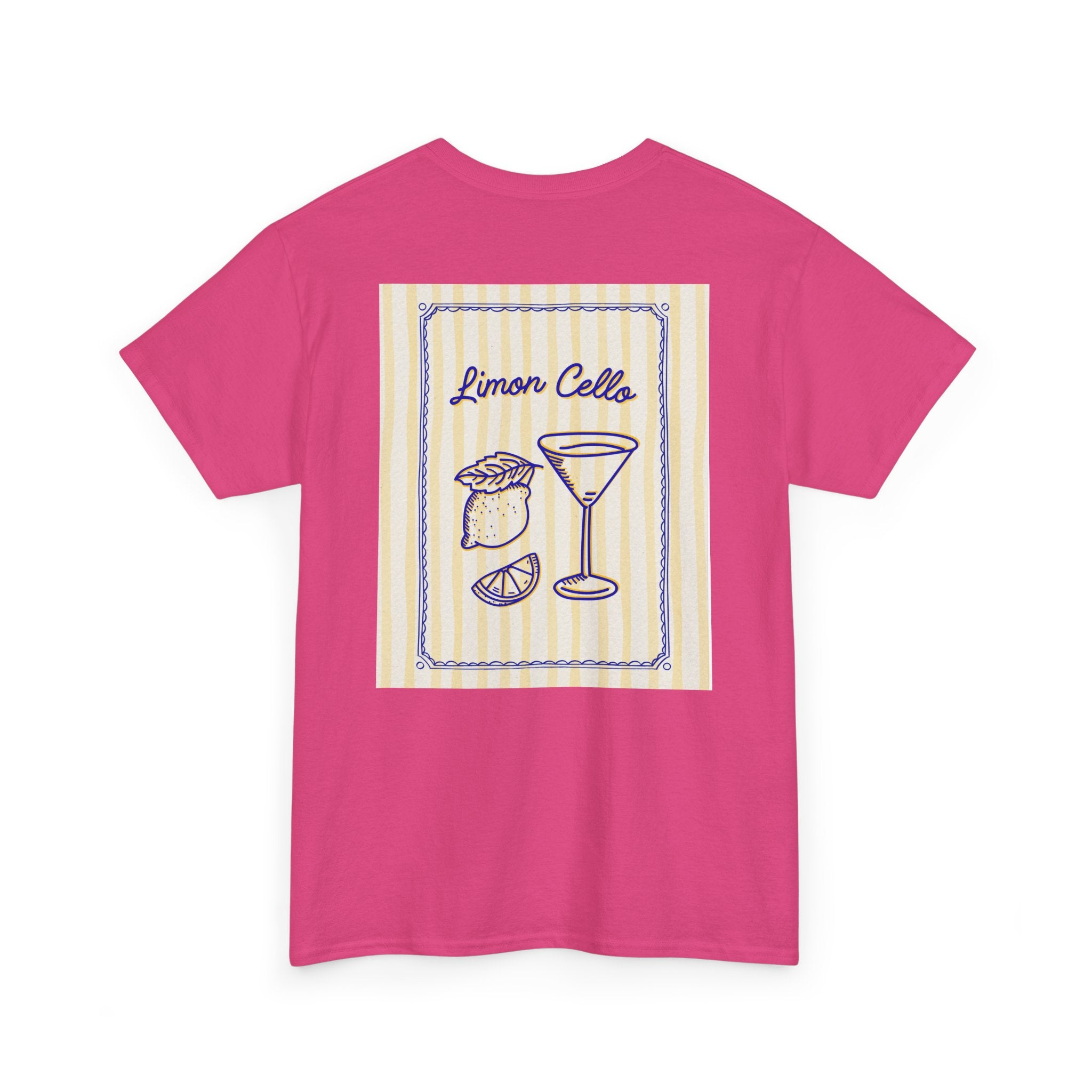 Chic Limoncello Cocktail T-Shirt - Heat Mess