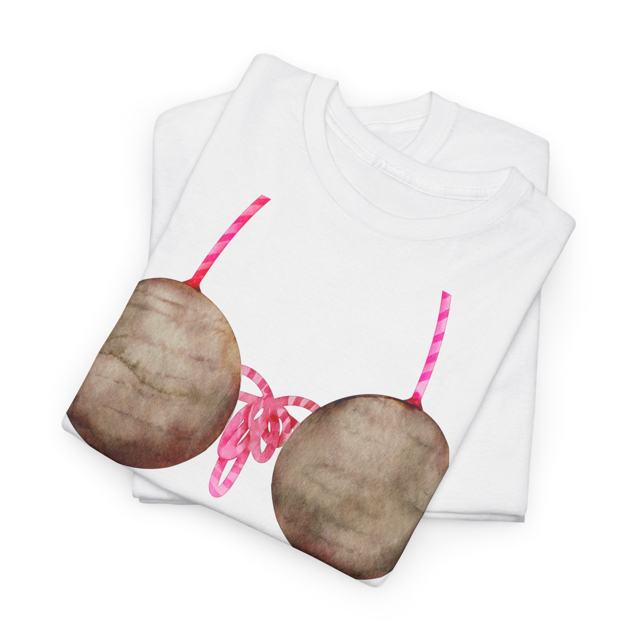 Coconut Bikini Tropical Beach Vacation T-Shirt - Heat Mess
