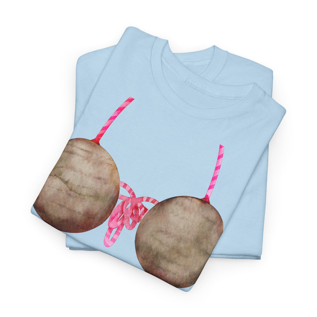 Coconut Bikini Tropical Beach Vacation T-Shirt - Heat Mess