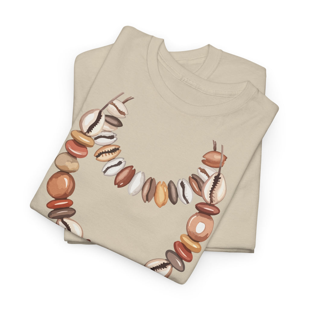 coquillages Necklace T-Shirt - Heat Mess