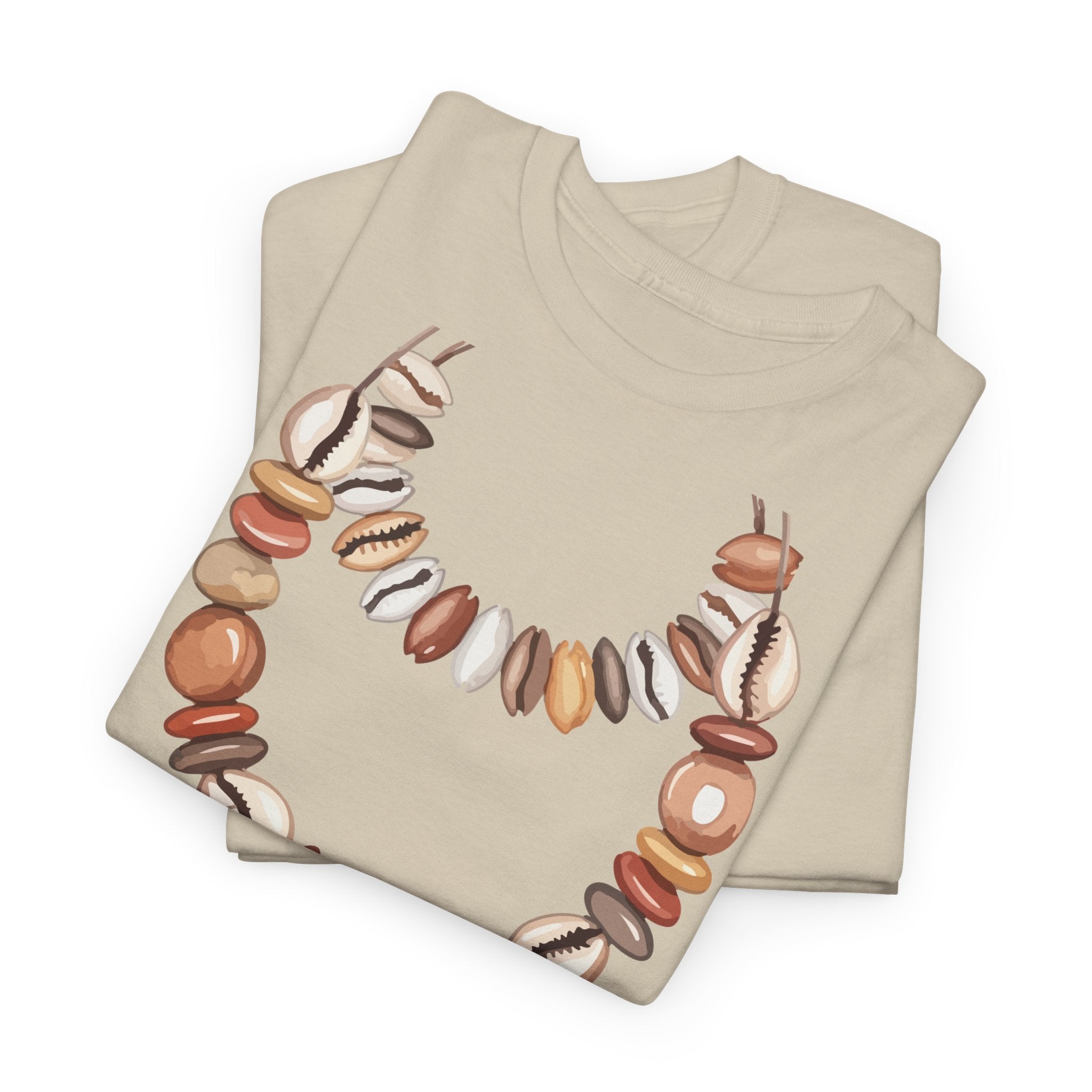 coquillages Necklace T-Shirt - Heat Mess