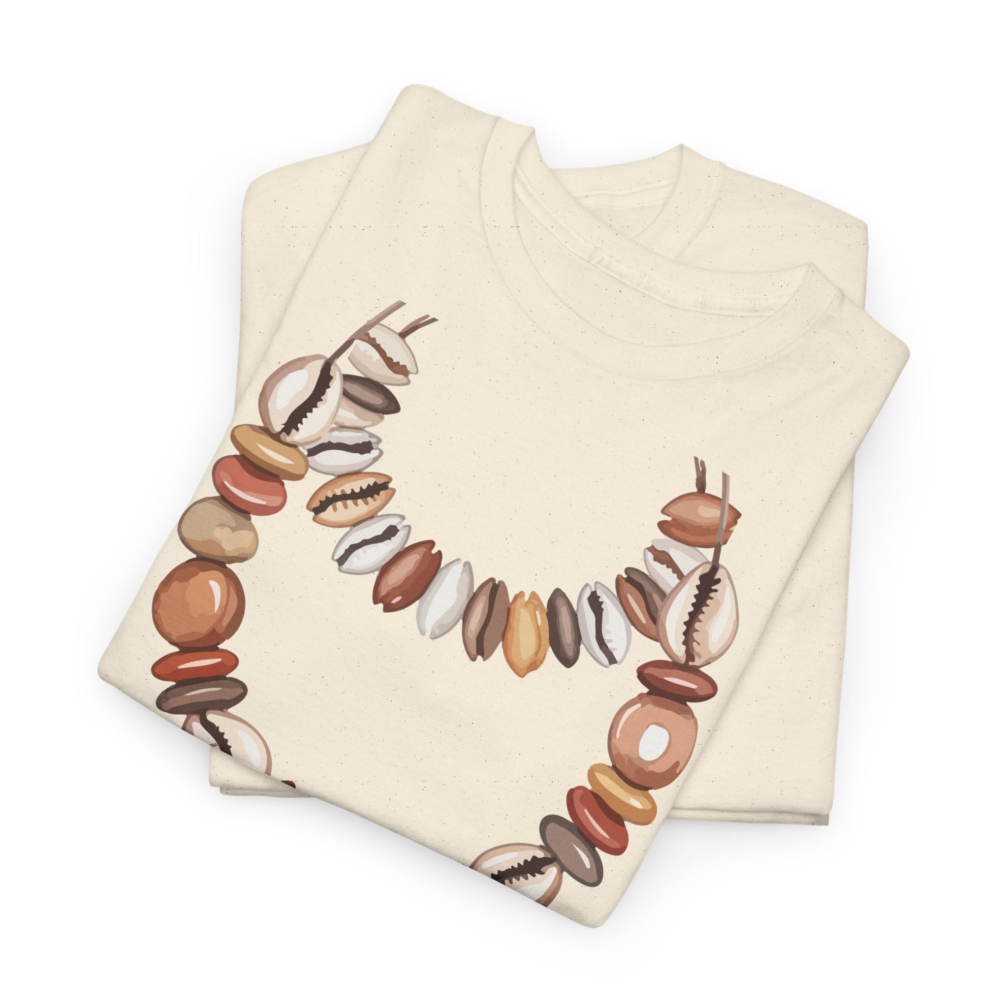 coquillages Necklace T-Shirt - Heat Mess