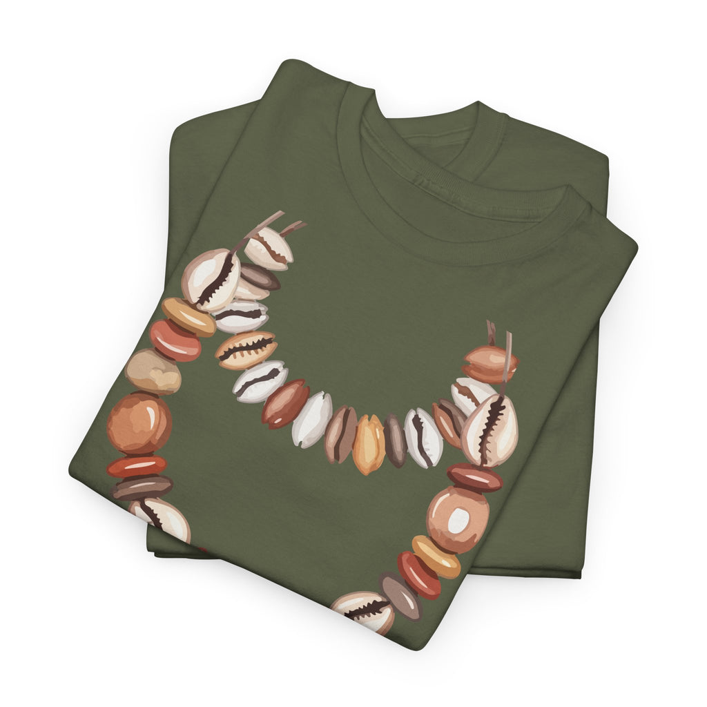 coquillages Necklace T-Shirt - Heat Mess