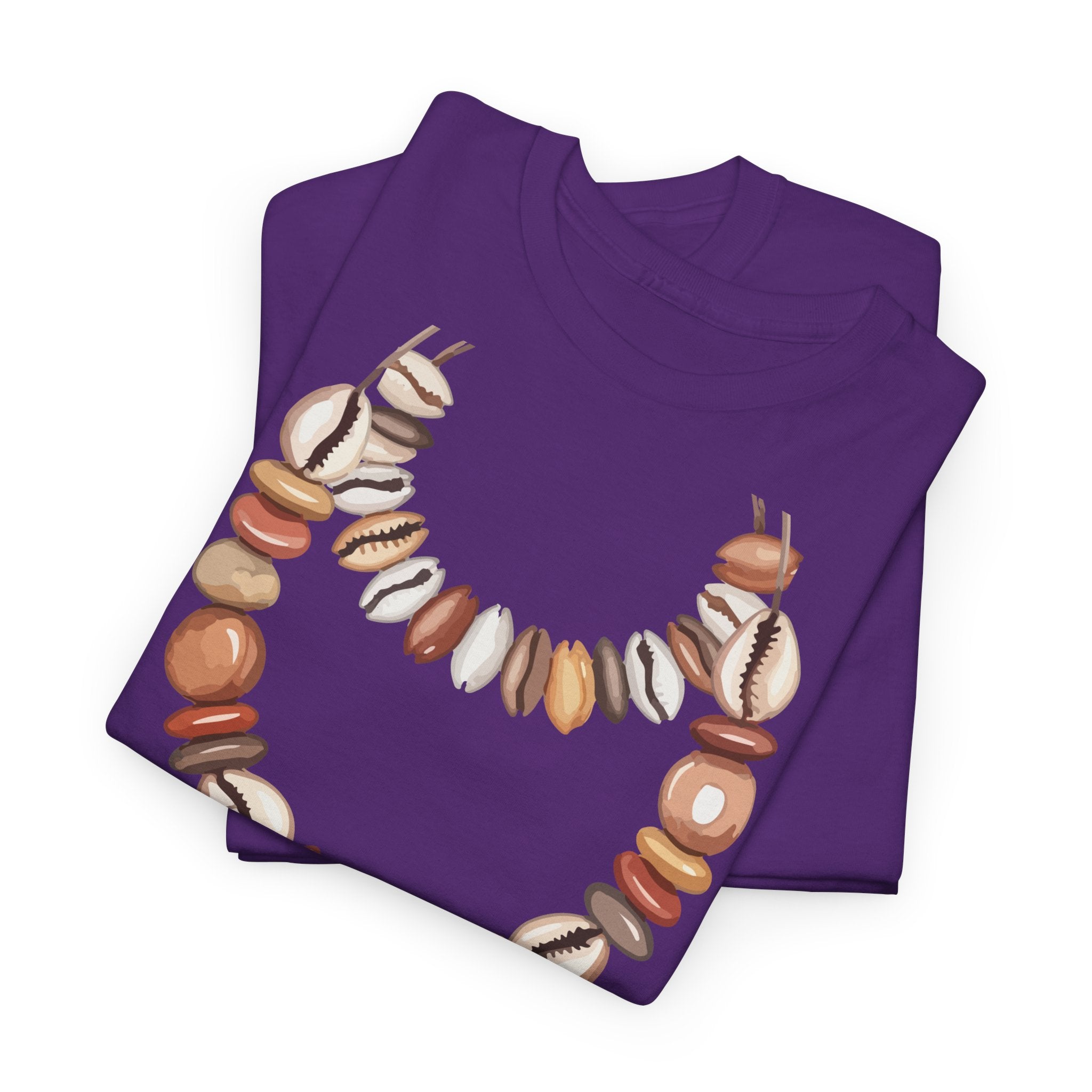 coquillages Necklace T-Shirt - Heat Mess