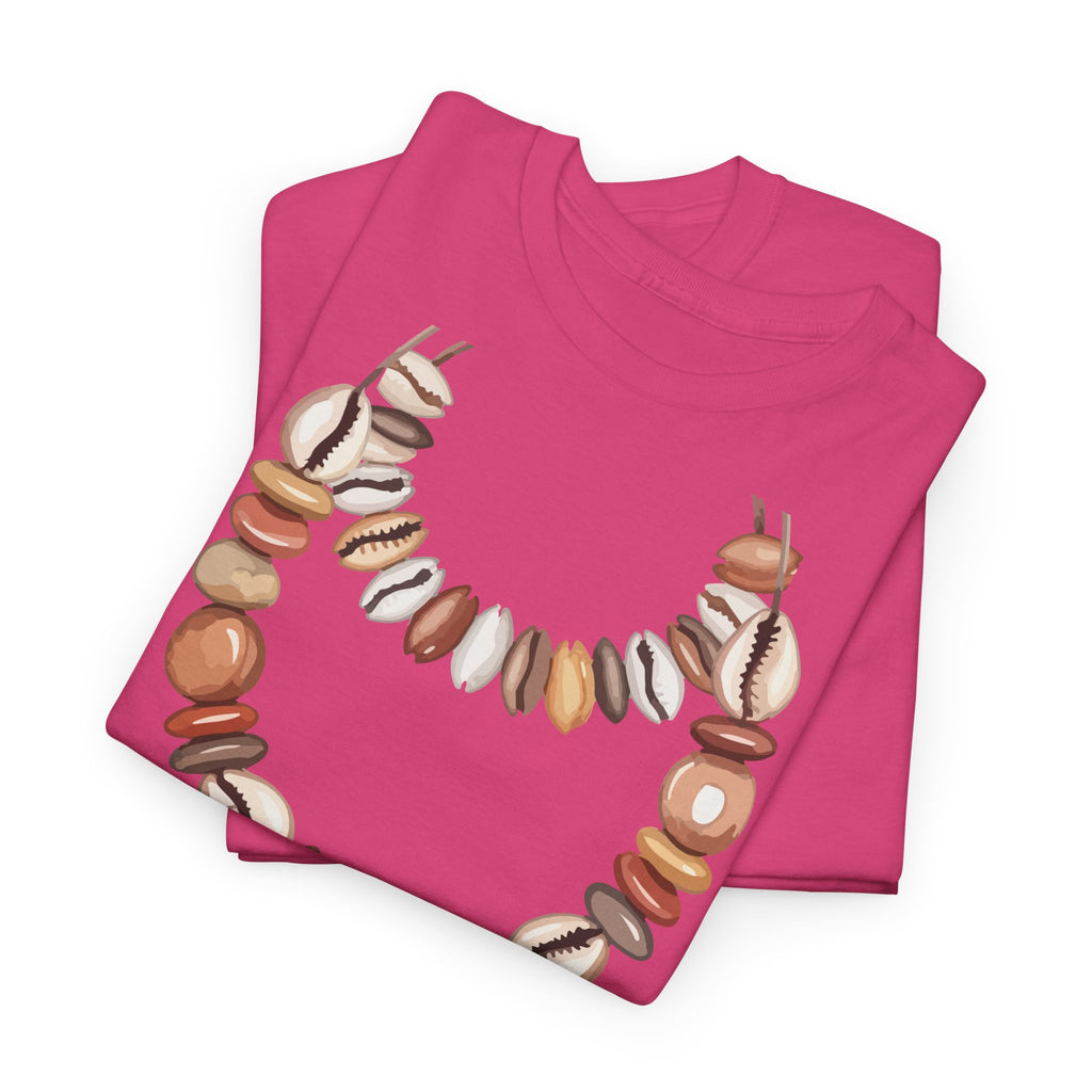 coquillages Necklace T-Shirt - Heat Mess