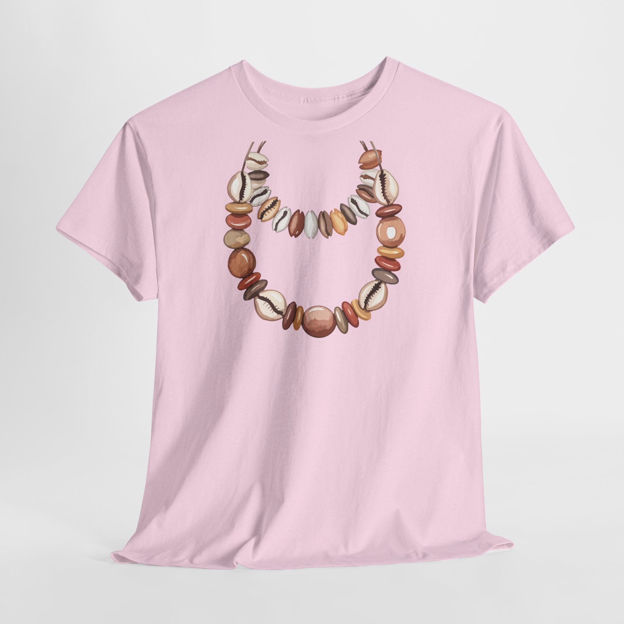 coquillages Necklace T-Shirt - Heat Mess