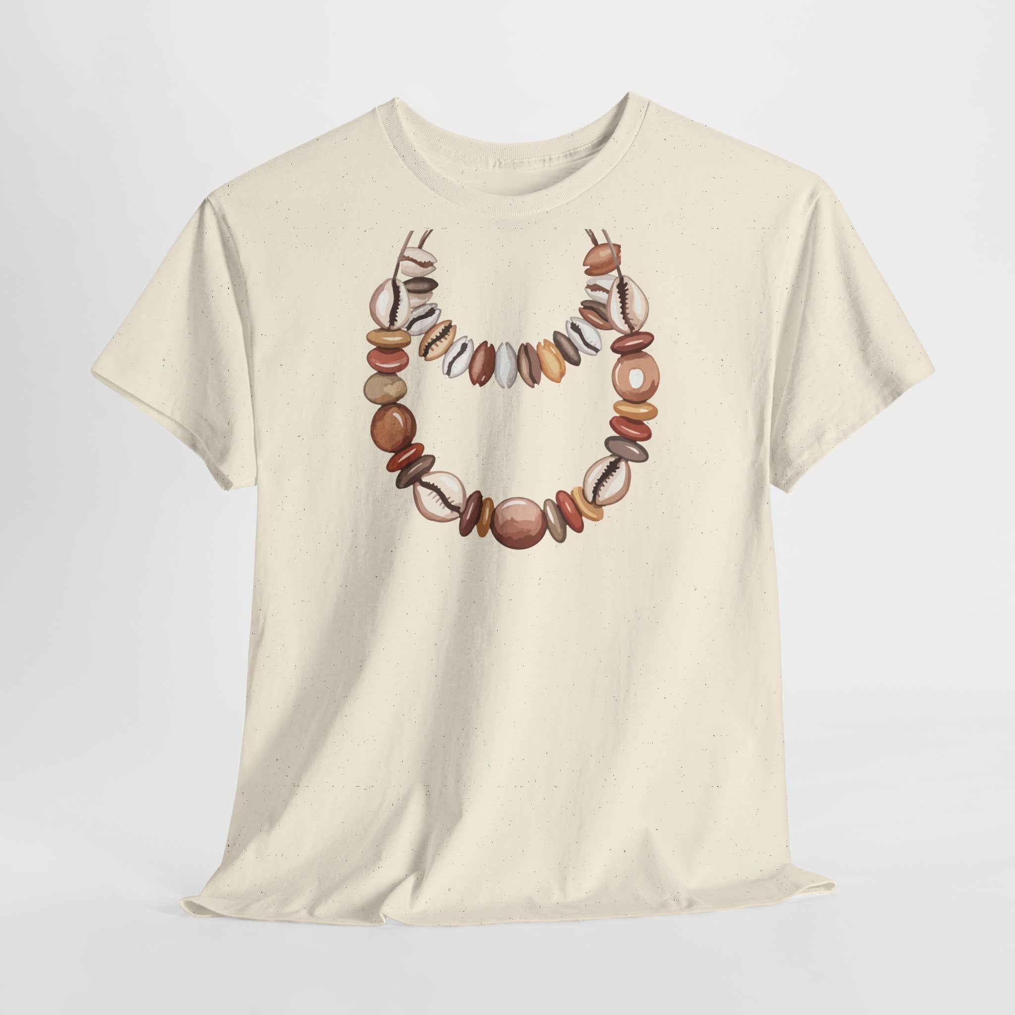 coquillages Necklace T-Shirt - Heat Mess