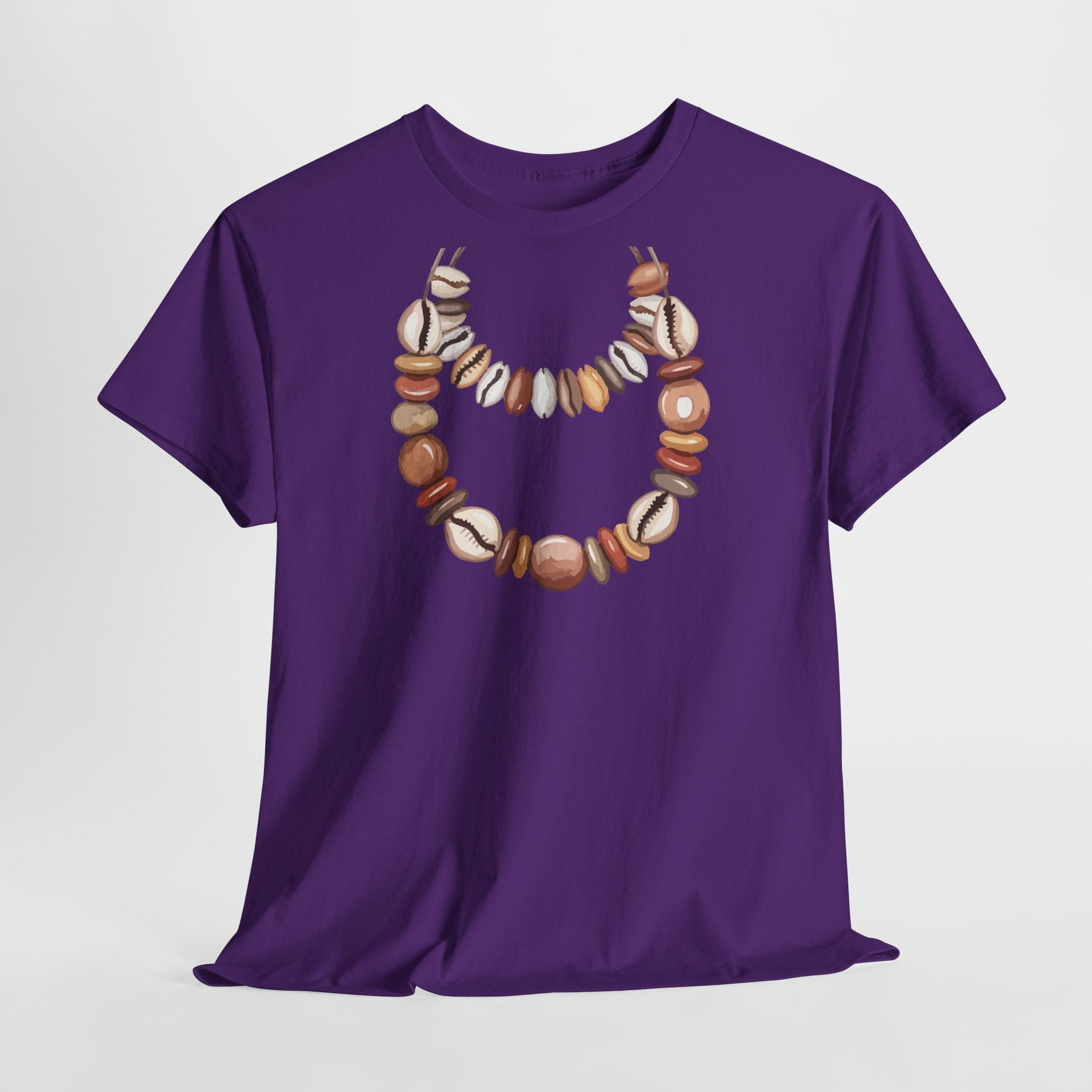 coquillages Necklace T-Shirt - Heat Mess