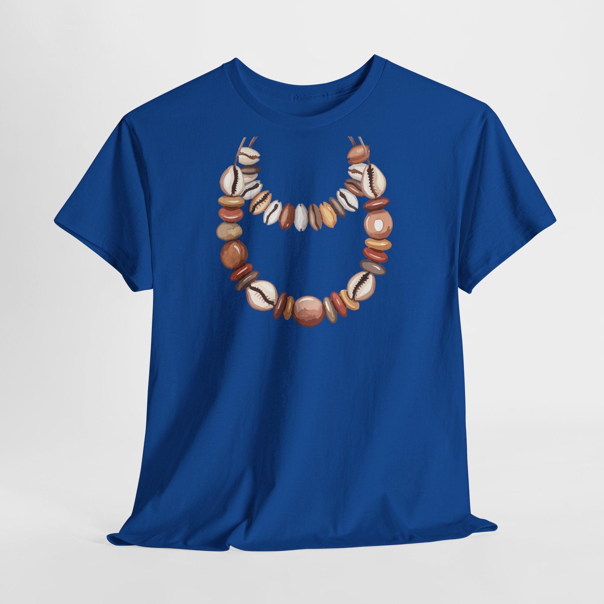 coquillages Necklace T-Shirt - Heat Mess