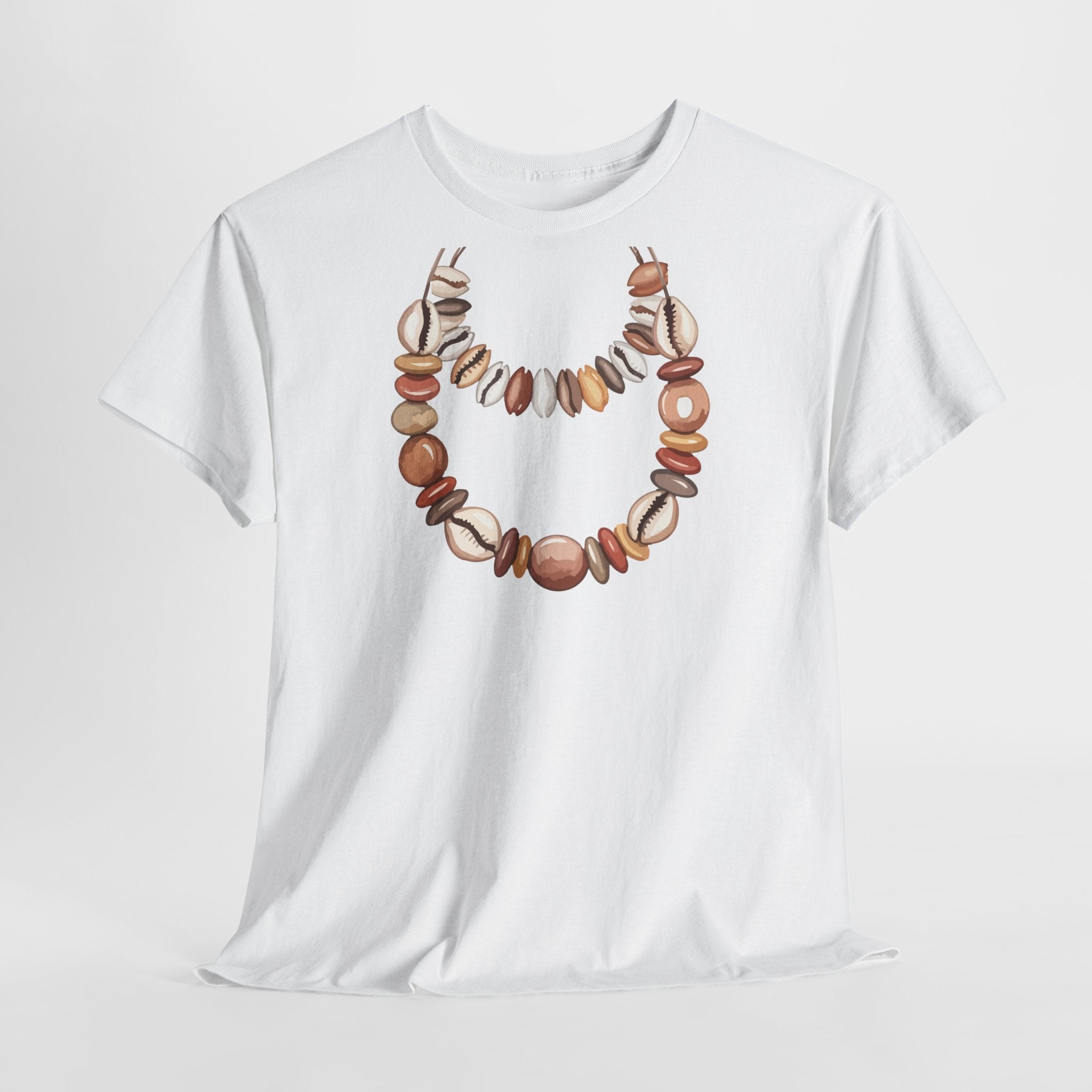 coquillages Necklace T-Shirt - Heat Mess