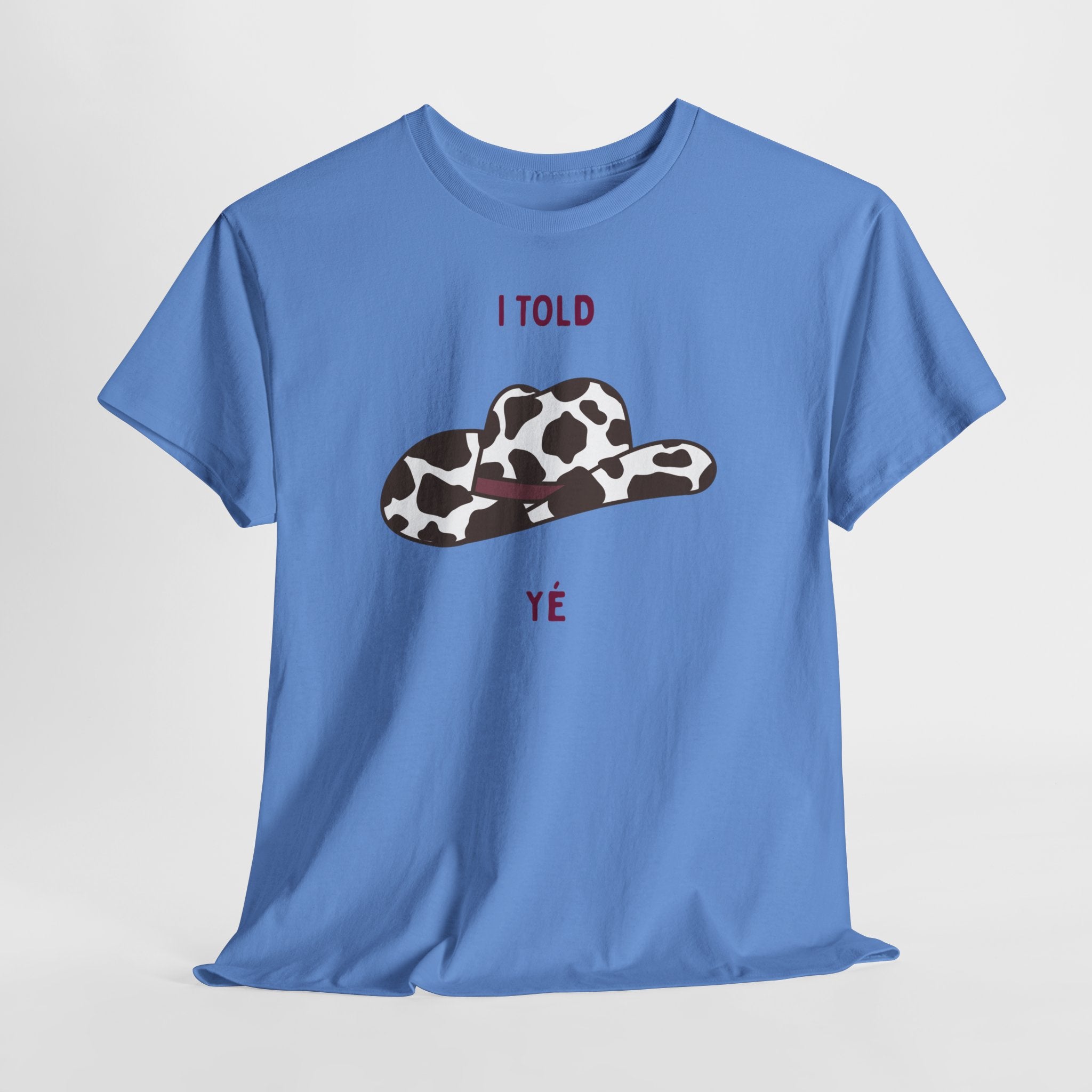 Cow Print Cowboy Hat Tee - Heat Mess