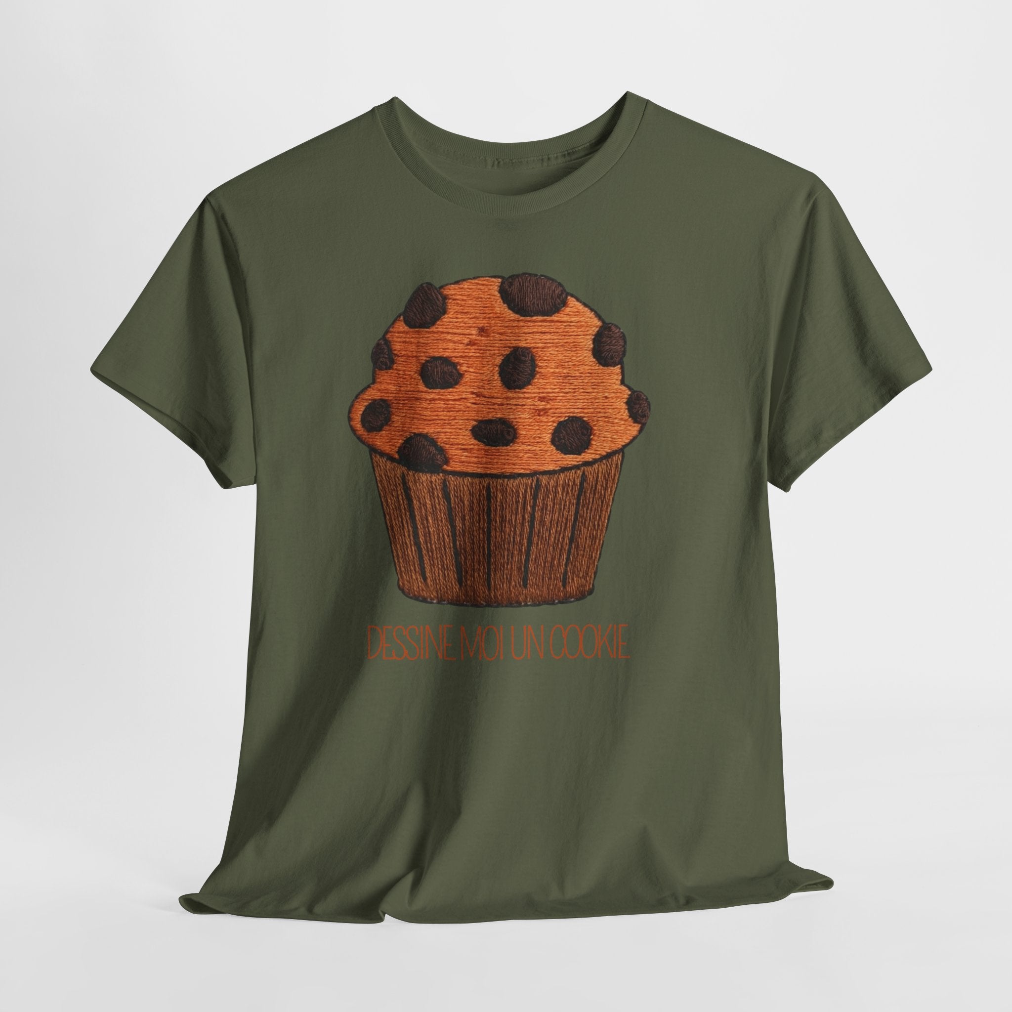 Cupcake Chocolate Muffin T‑Shirt - Heat Mess