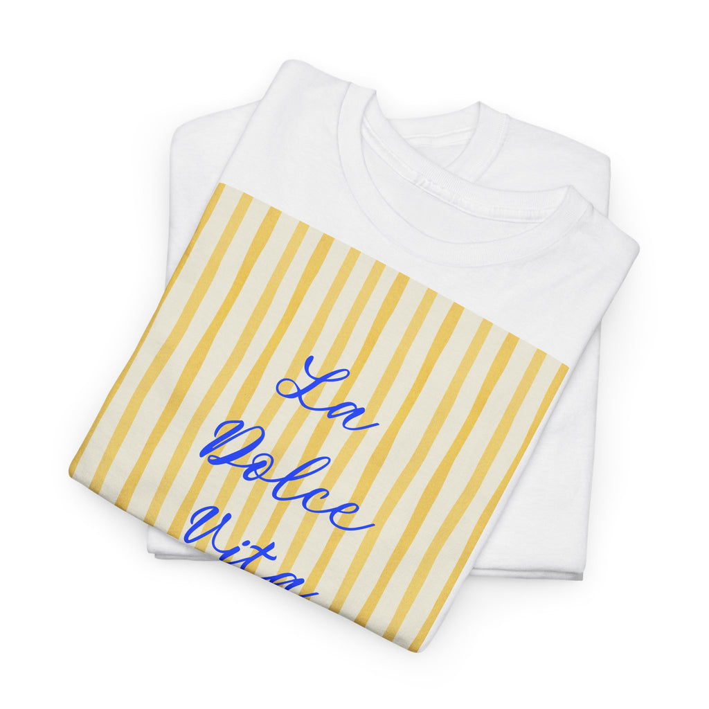 Dolce Vita Stripe T-Shirt - Heat Mess