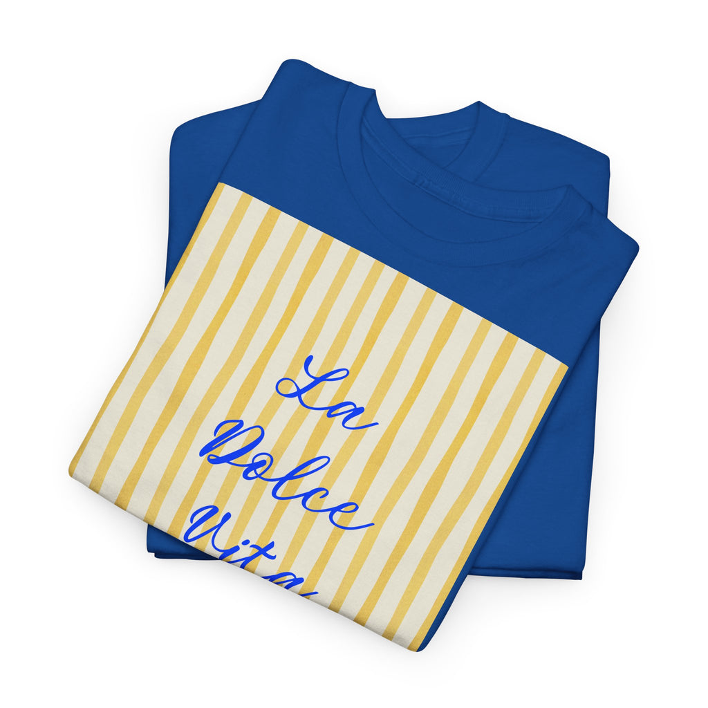 Dolce Vita Stripe T-Shirt - Heat Mess