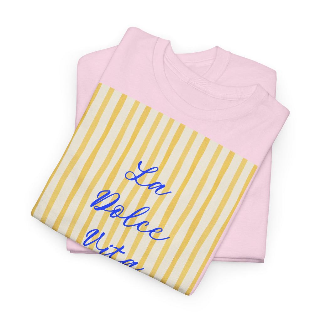 Dolce Vita Stripe T-Shirt - Heat Mess