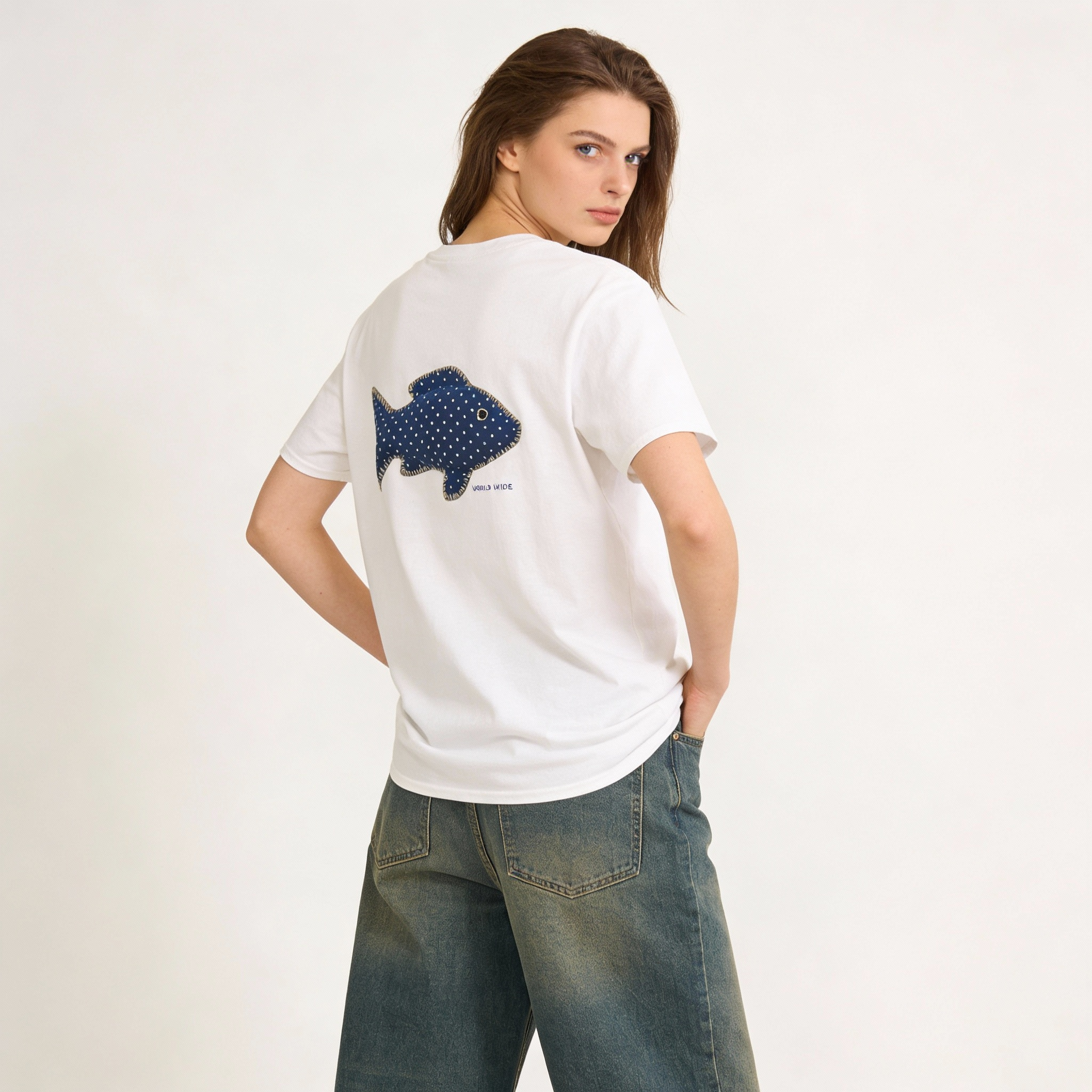 Fish Patch T-Shirt - Heat Mess