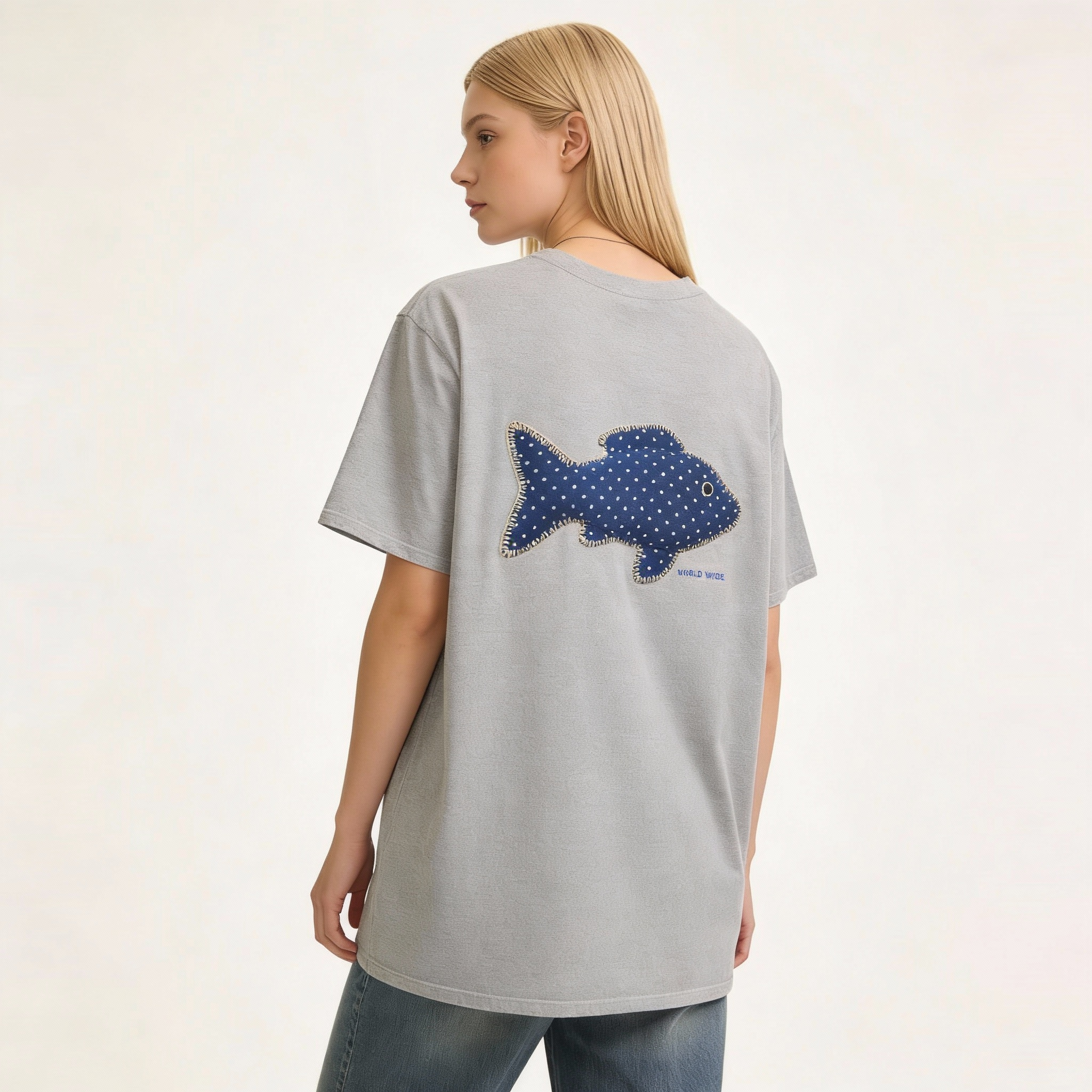 Fish Patch T-Shirt - Heat Mess