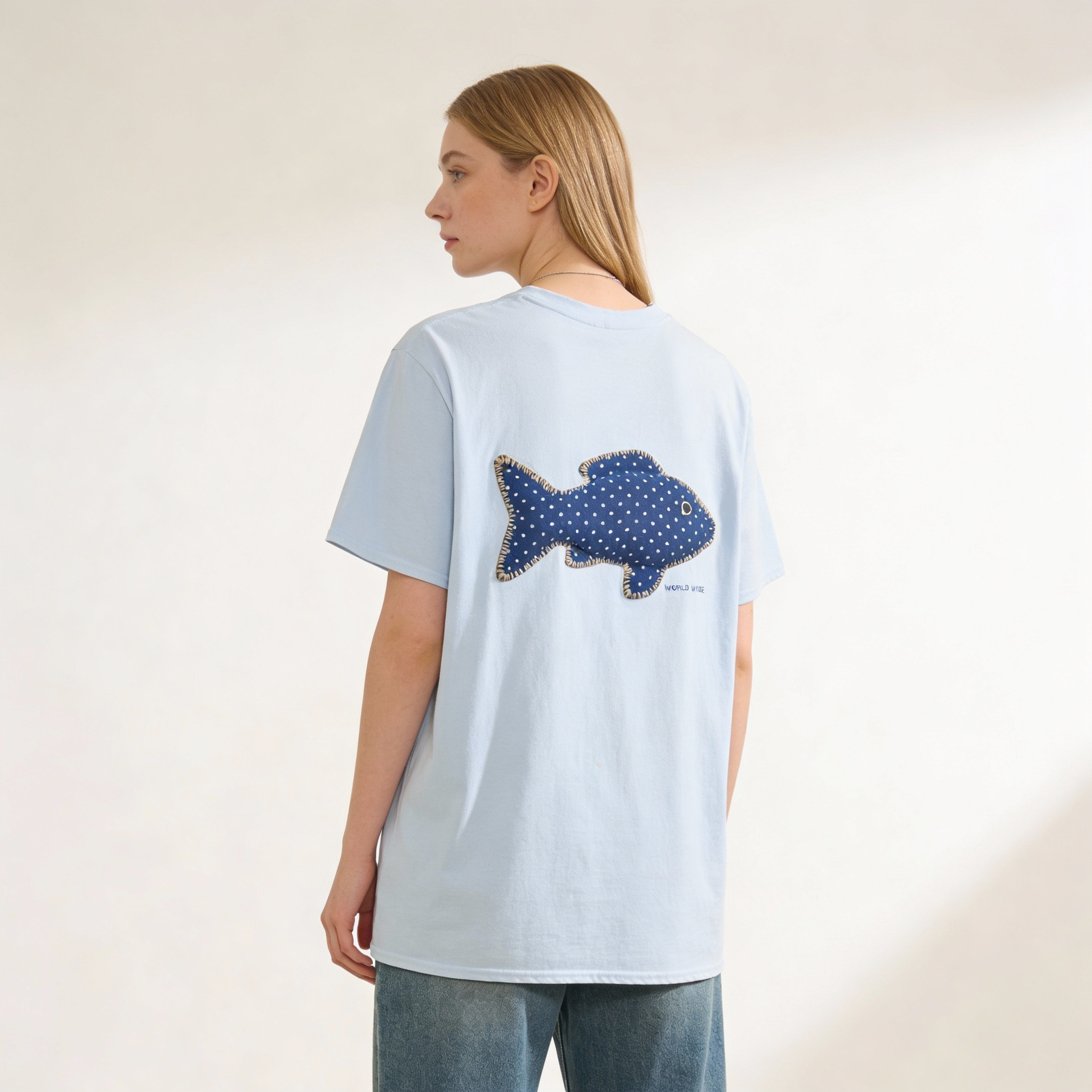 Fish Patch T-Shirt - Heat Mess