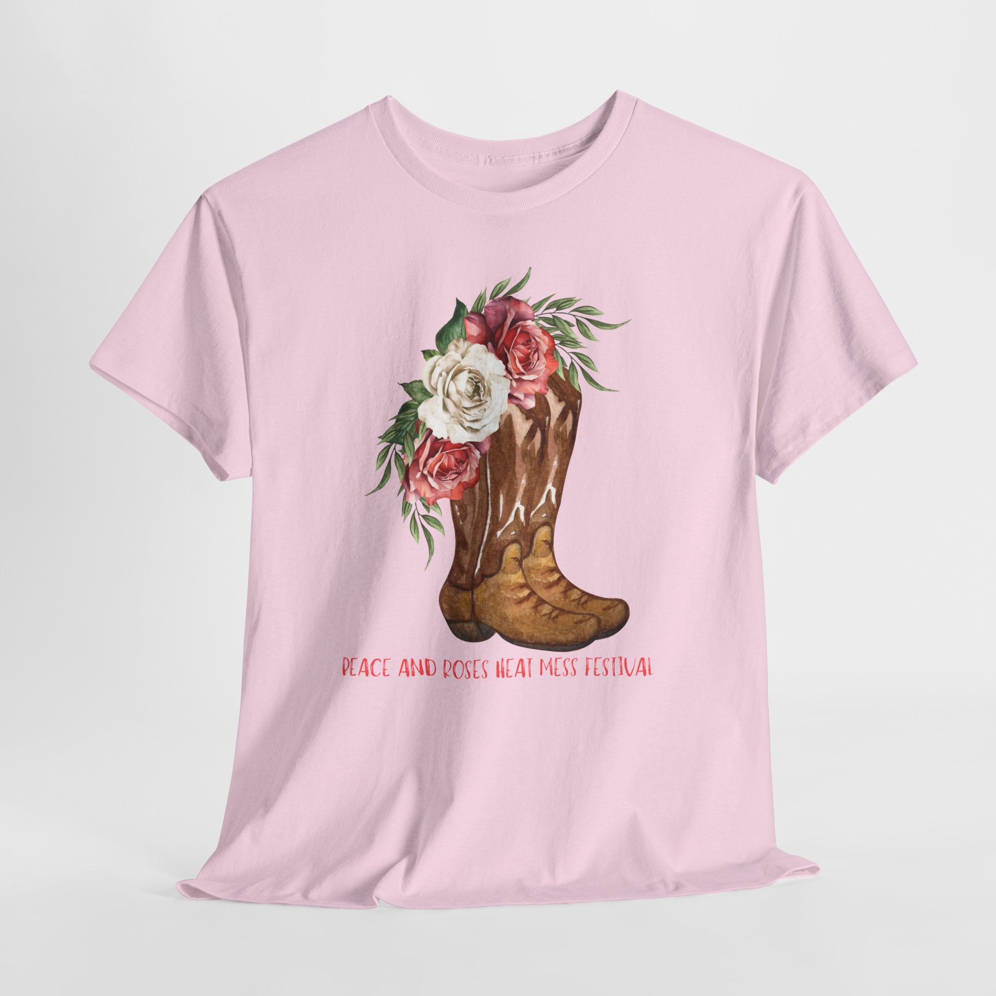 Floral Cowboy Western Floral T-Shirt - Heat Mess