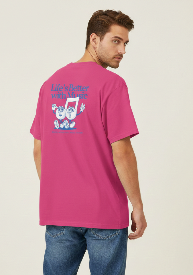 "Life's Better with Music" T-Shirt