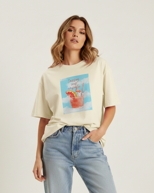 T-shirt "Je vis ma meilleure vie"