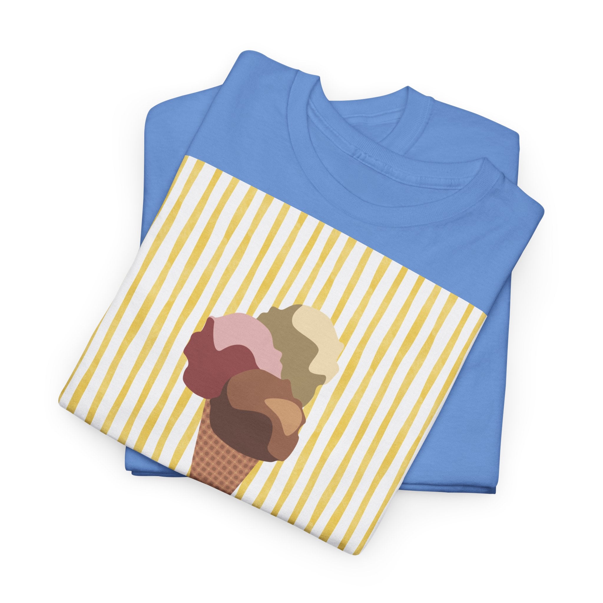 Ice Cream Cone Graphic T-Shirt - Heat Mess