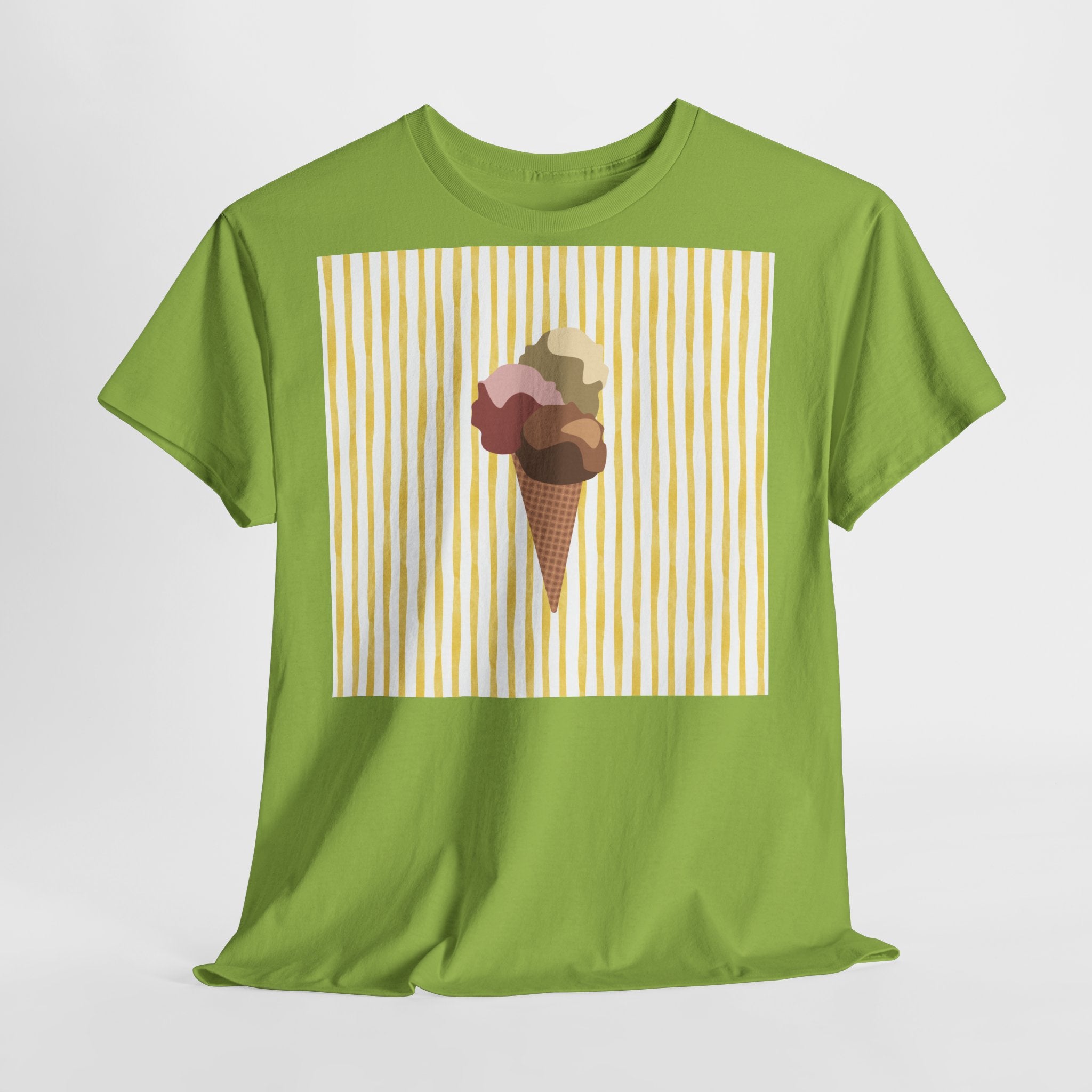 Ice Cream Cone Graphic T-Shirt - Heat Mess