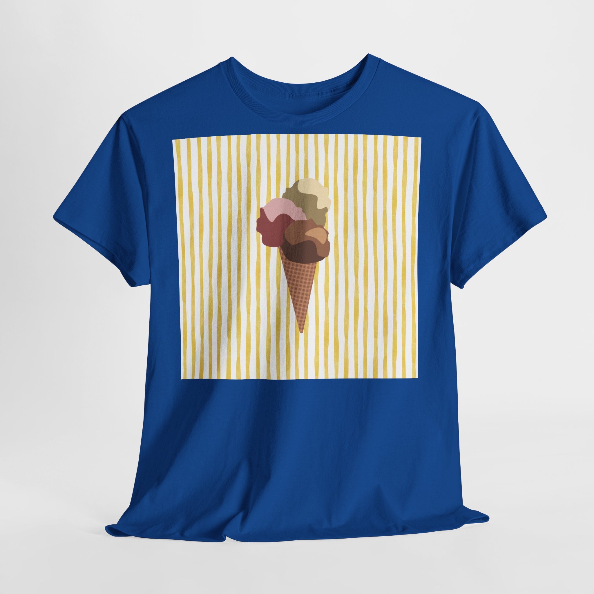 Ice Cream Cone Graphic T-Shirt - Heat Mess