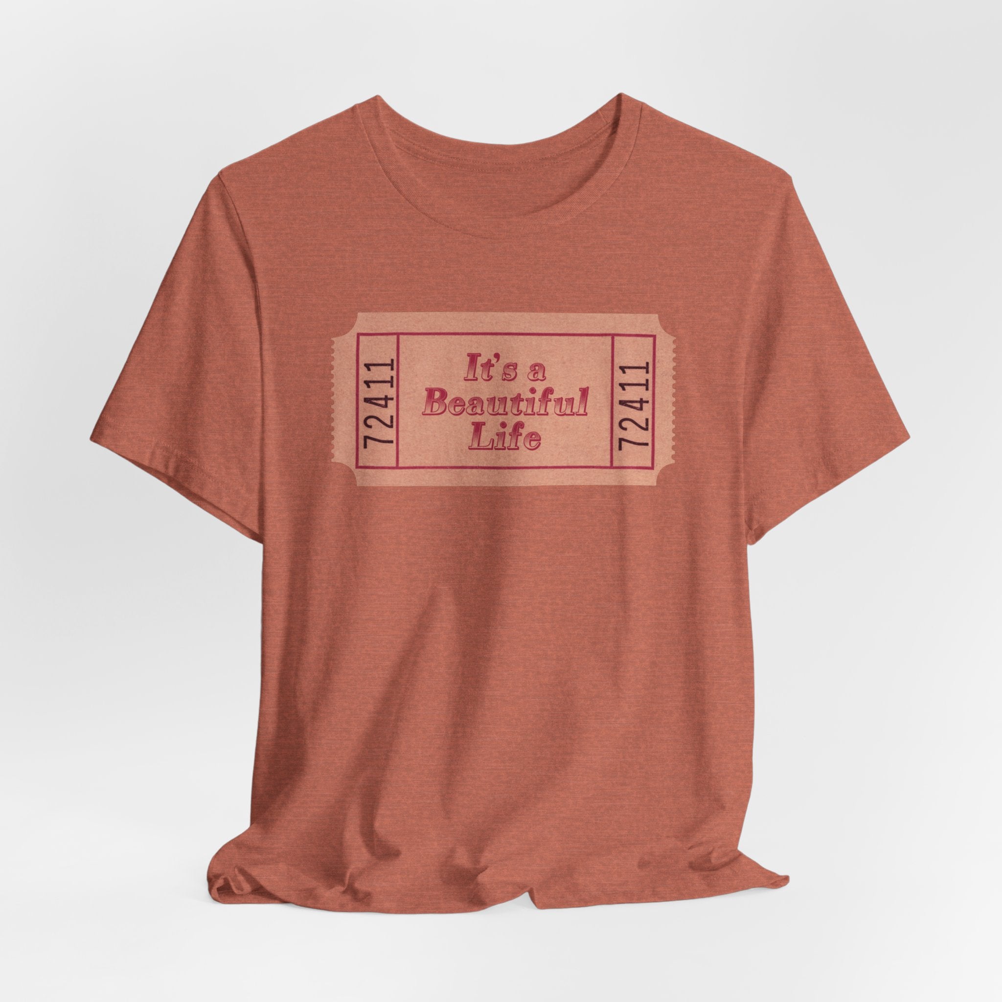 It's a Beautiful Life Ticket Tee - Heat Mess