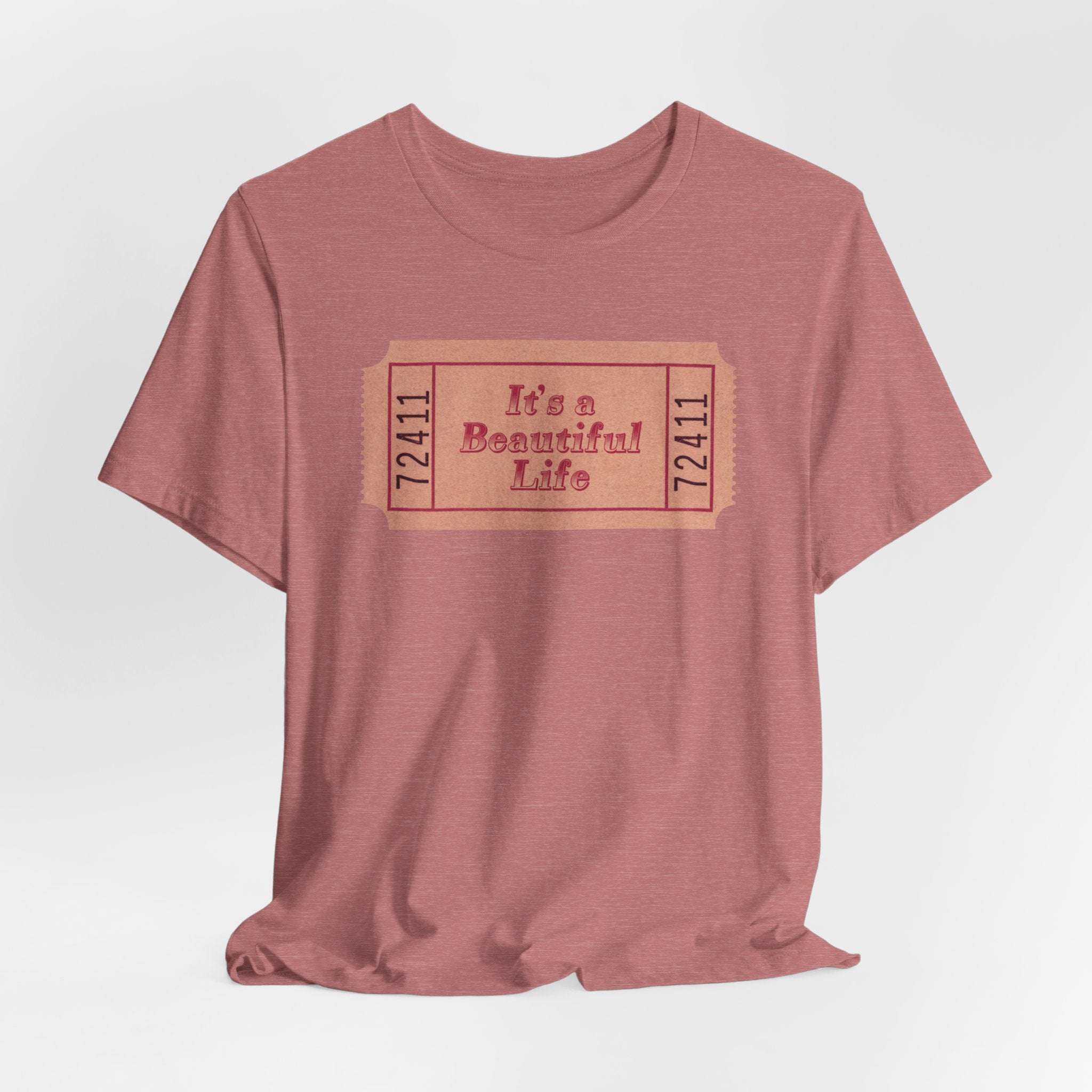 It's a Beautiful Life Ticket Tee - Heat Mess