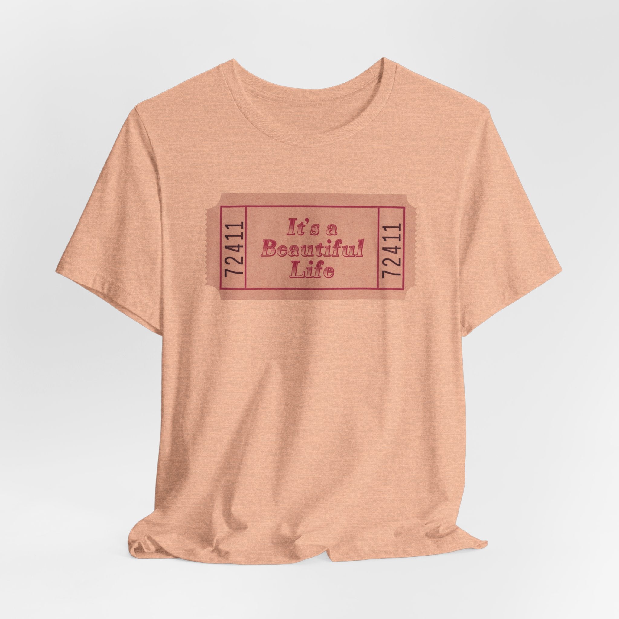 It's a Beautiful Life Ticket Tee - Heat Mess
