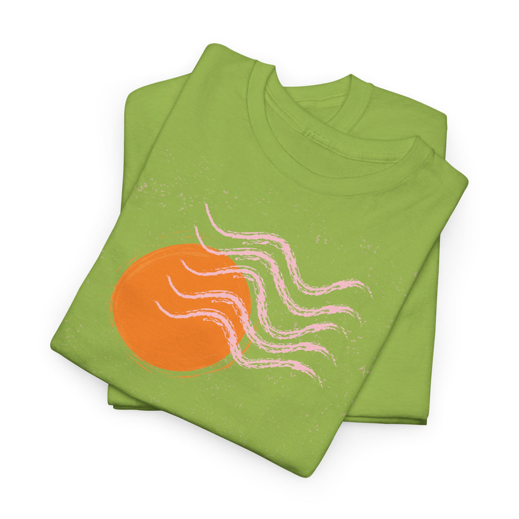"L'amour à la plage" Sunset T-Shirt - Heat Mess