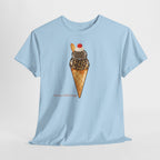 Leopard Scoop Ice Cream Tee T-Shirt - Heat Mess