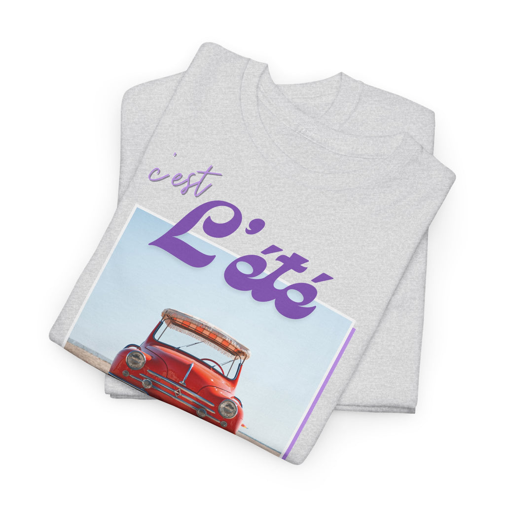 "let's" Beach Drive T-Shirt - Heat Mess