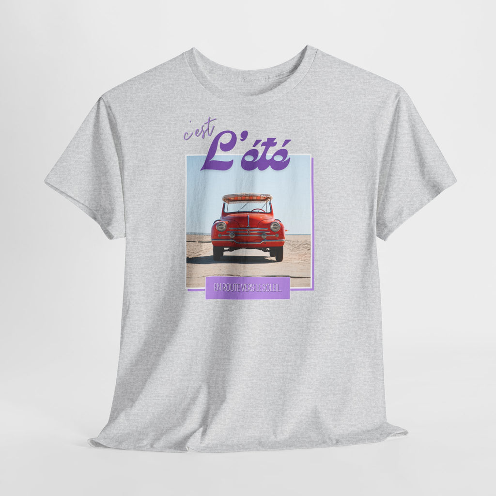 "let's" Beach Drive T-Shirt - Heat Mess