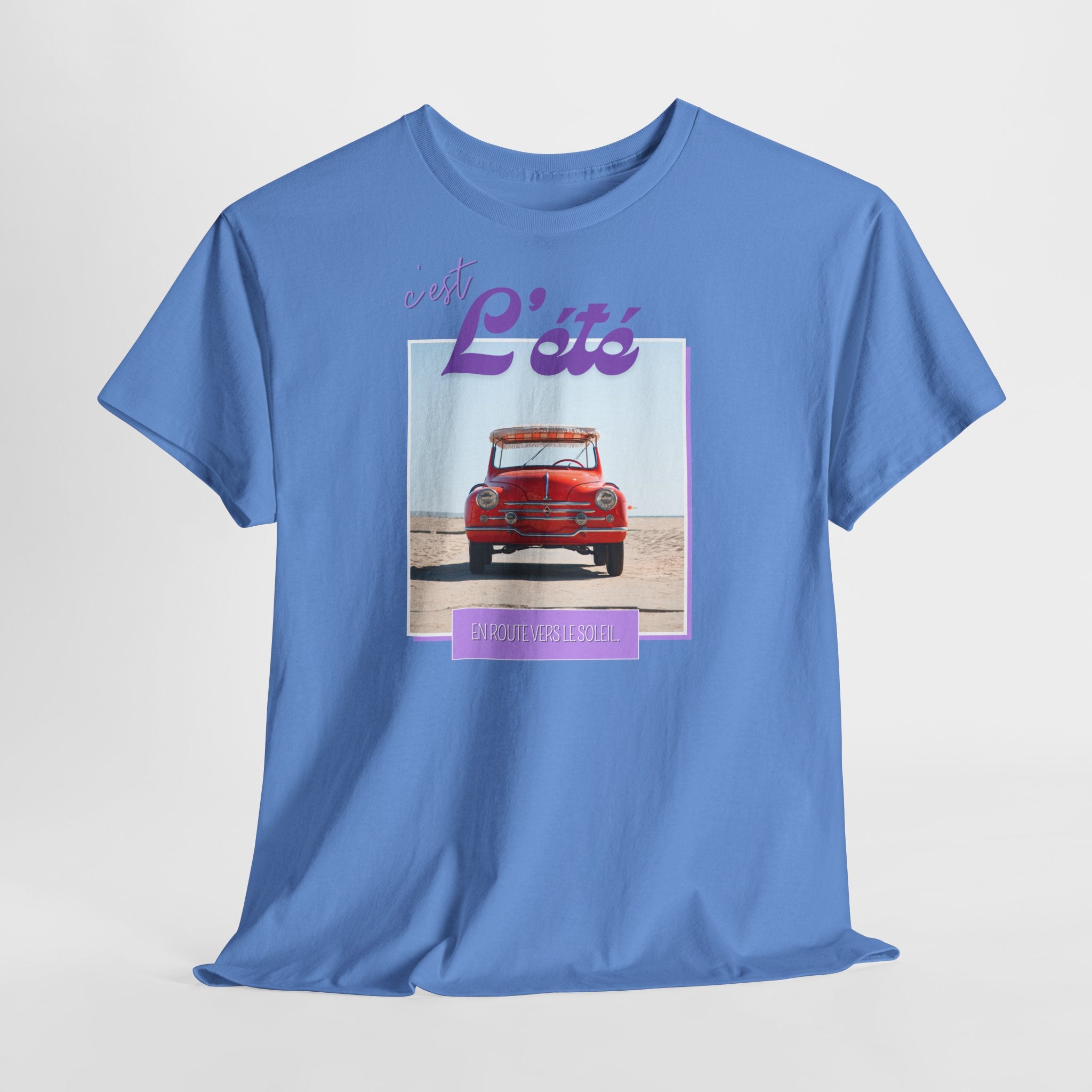 "let's" Beach Drive T-Shirt - Heat Mess