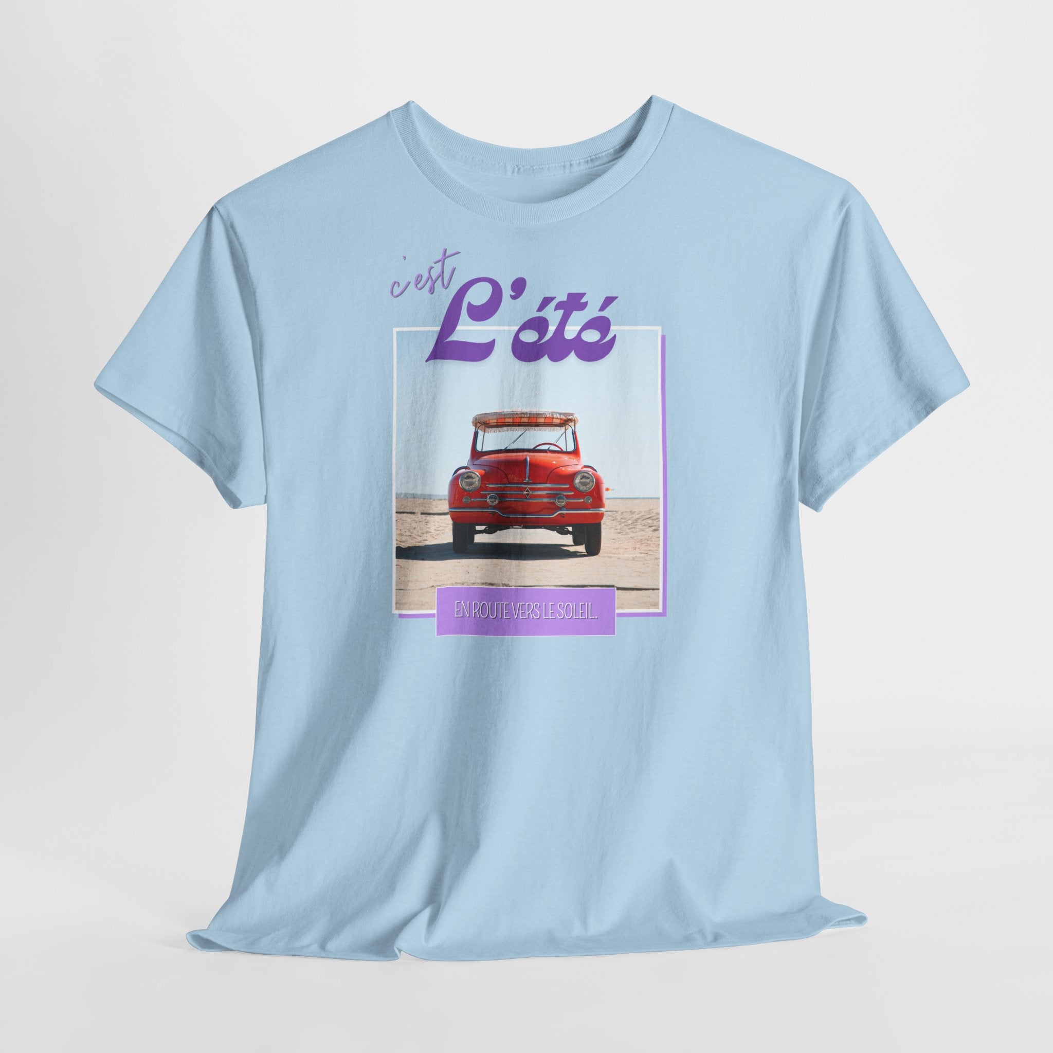 "let's" Beach Drive T-Shirt - Heat Mess