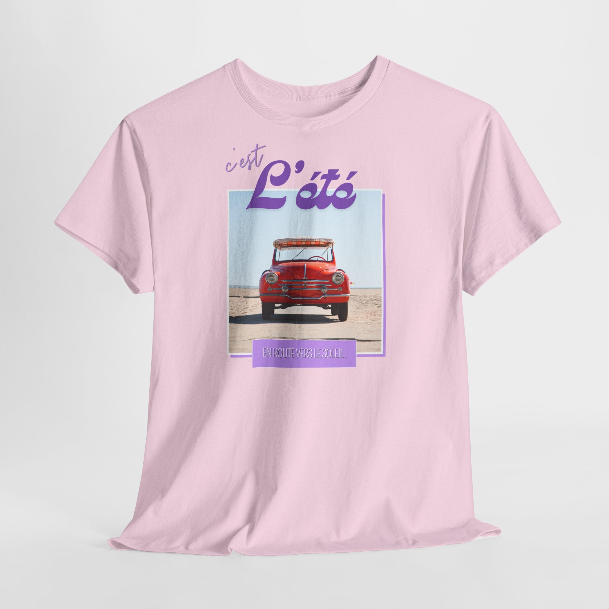 "let's" Beach Drive T-Shirt - Heat Mess