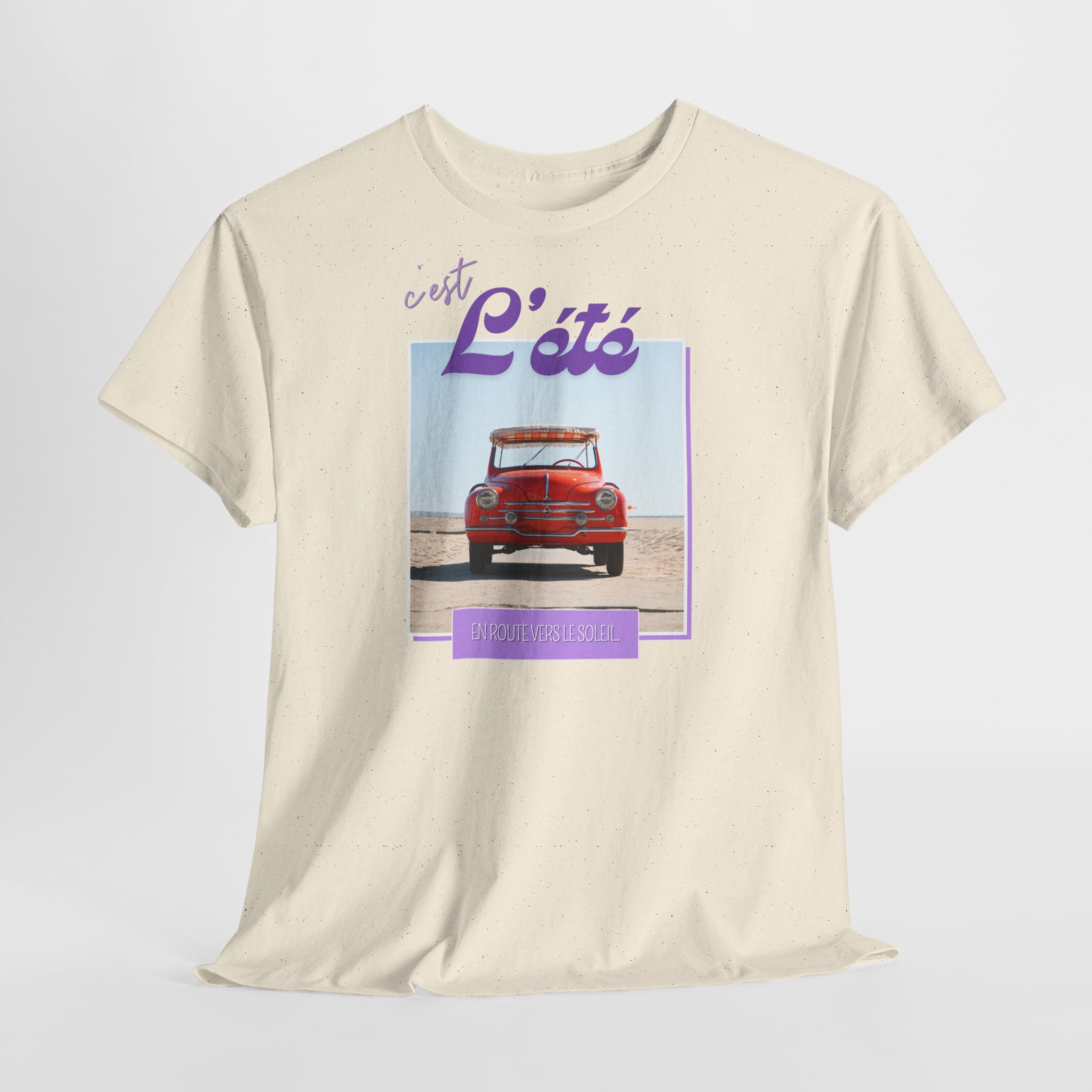 "let's" Beach Drive T-Shirt - Heat Mess