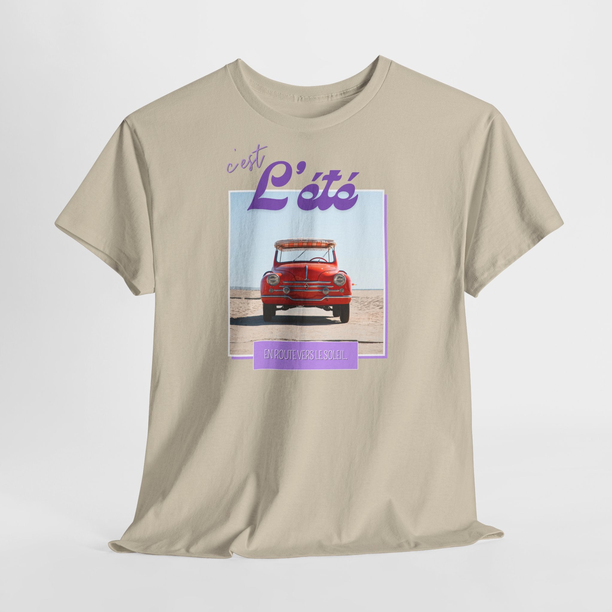"let's" Beach Drive T-Shirt - Heat Mess