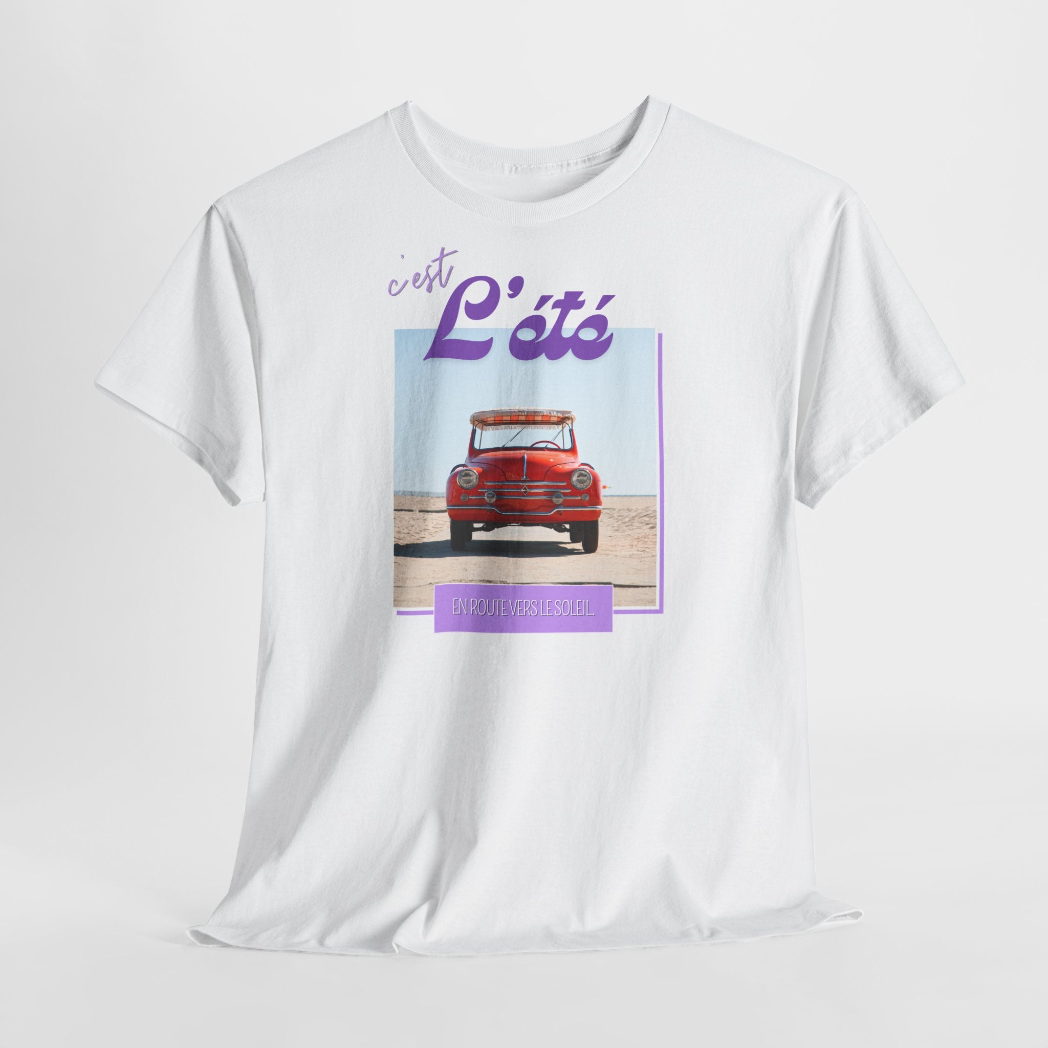 "let's" Beach Drive T-Shirt - Heat Mess