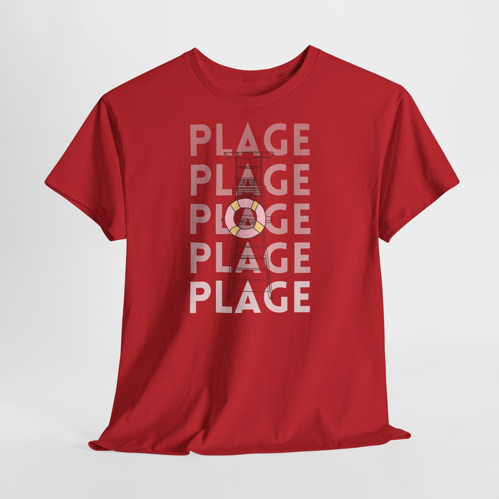 Lifesaver Beach Rescue T‑Shirt - Heat Mess