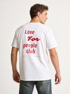 Love For People Club T-Shirt - Heat Mess