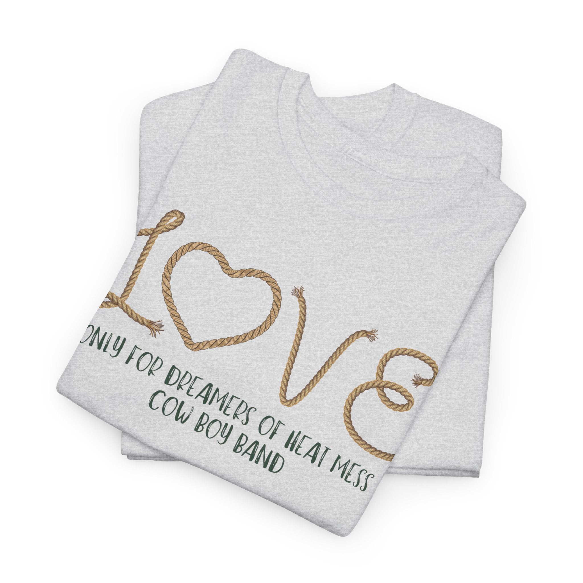 LOVE Heart Western T-Shirt - Heat Mess