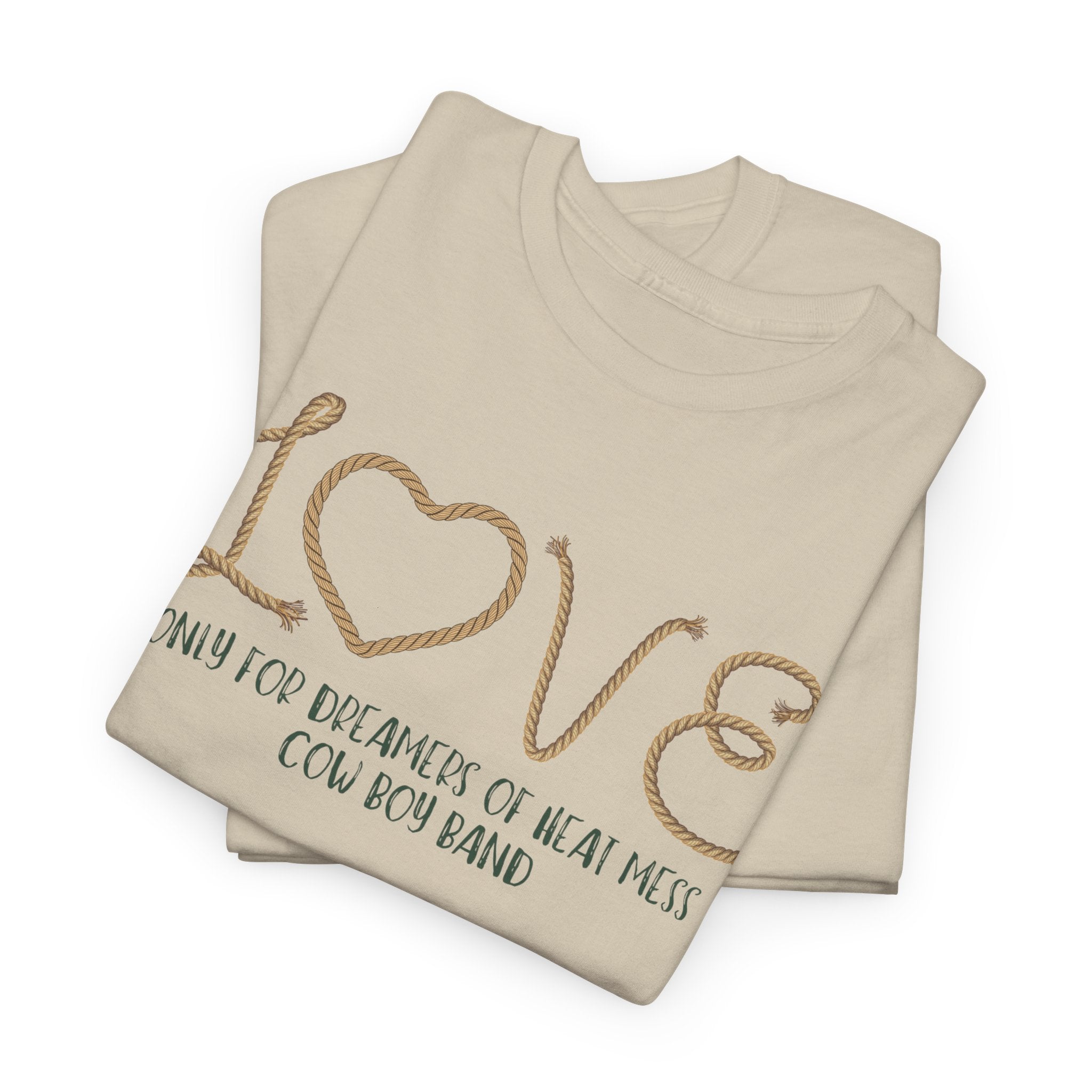 LOVE Heart Western T-Shirt - Heat Mess