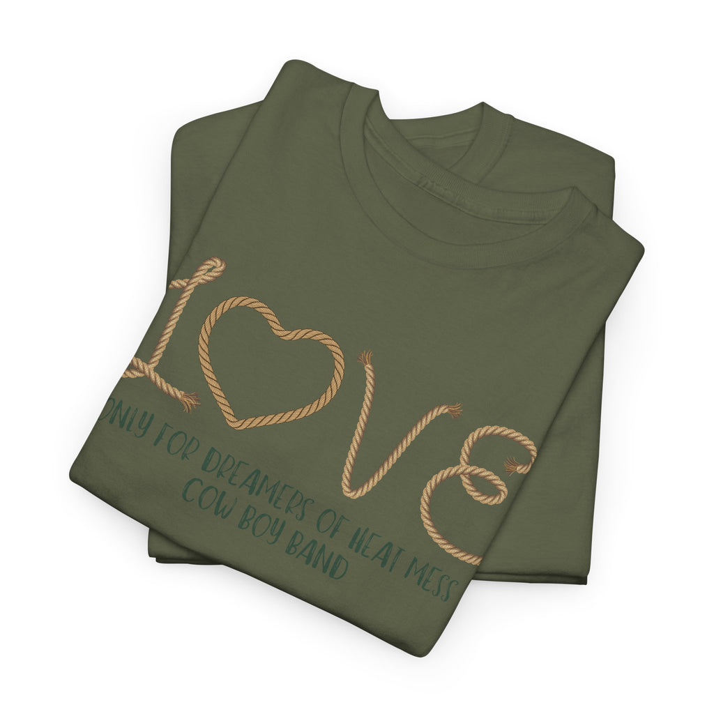 LOVE Heart Western T-Shirt - Heat Mess