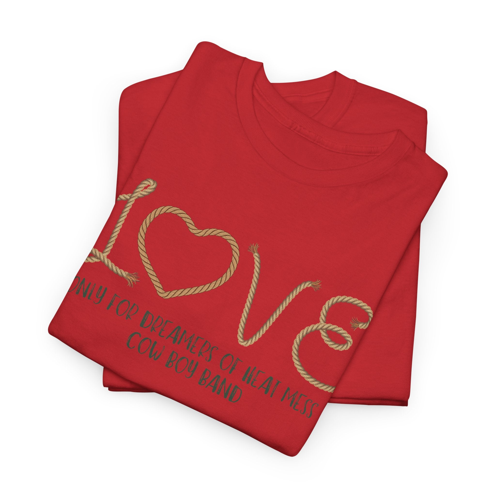 LOVE Heart Western T-Shirt - Heat Mess
