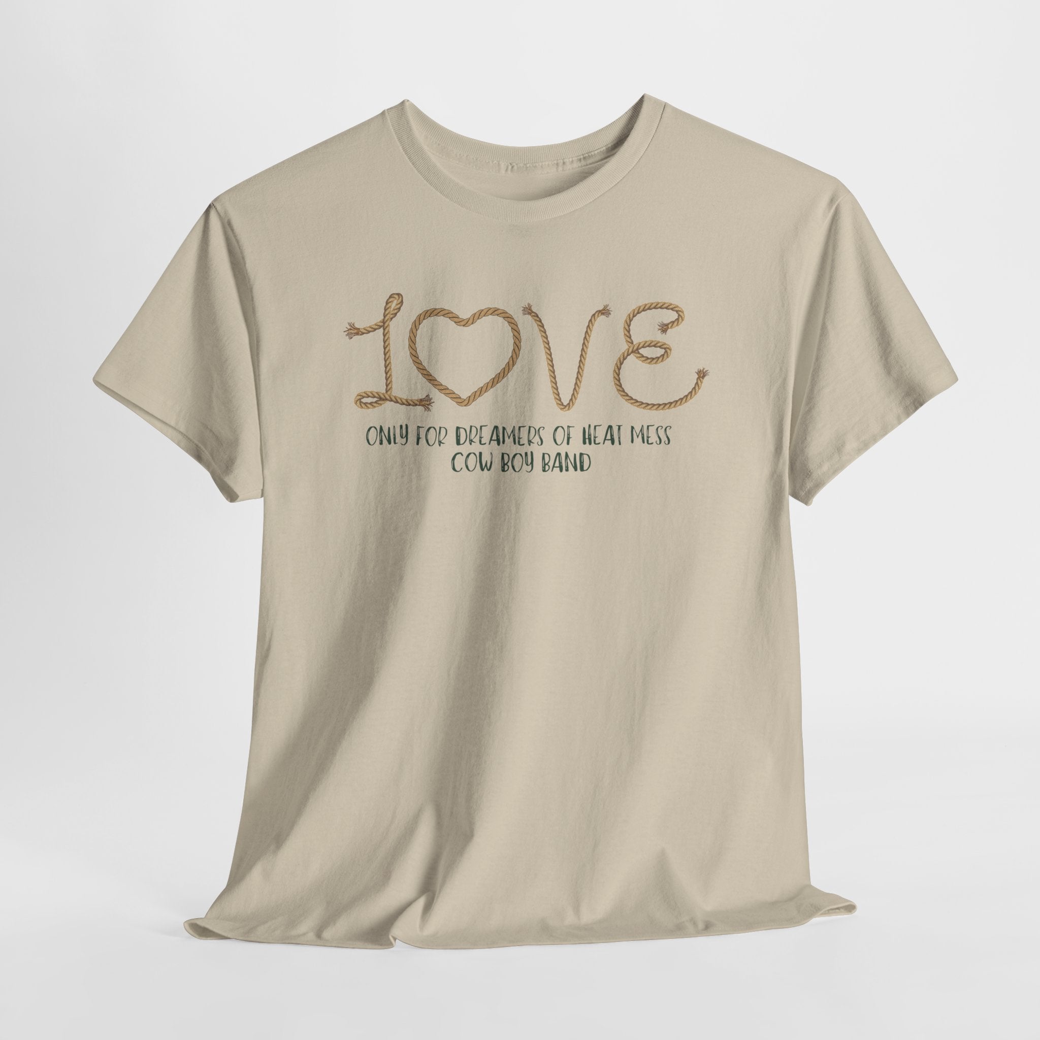 LOVE Heart Western T-Shirt - Heat Mess