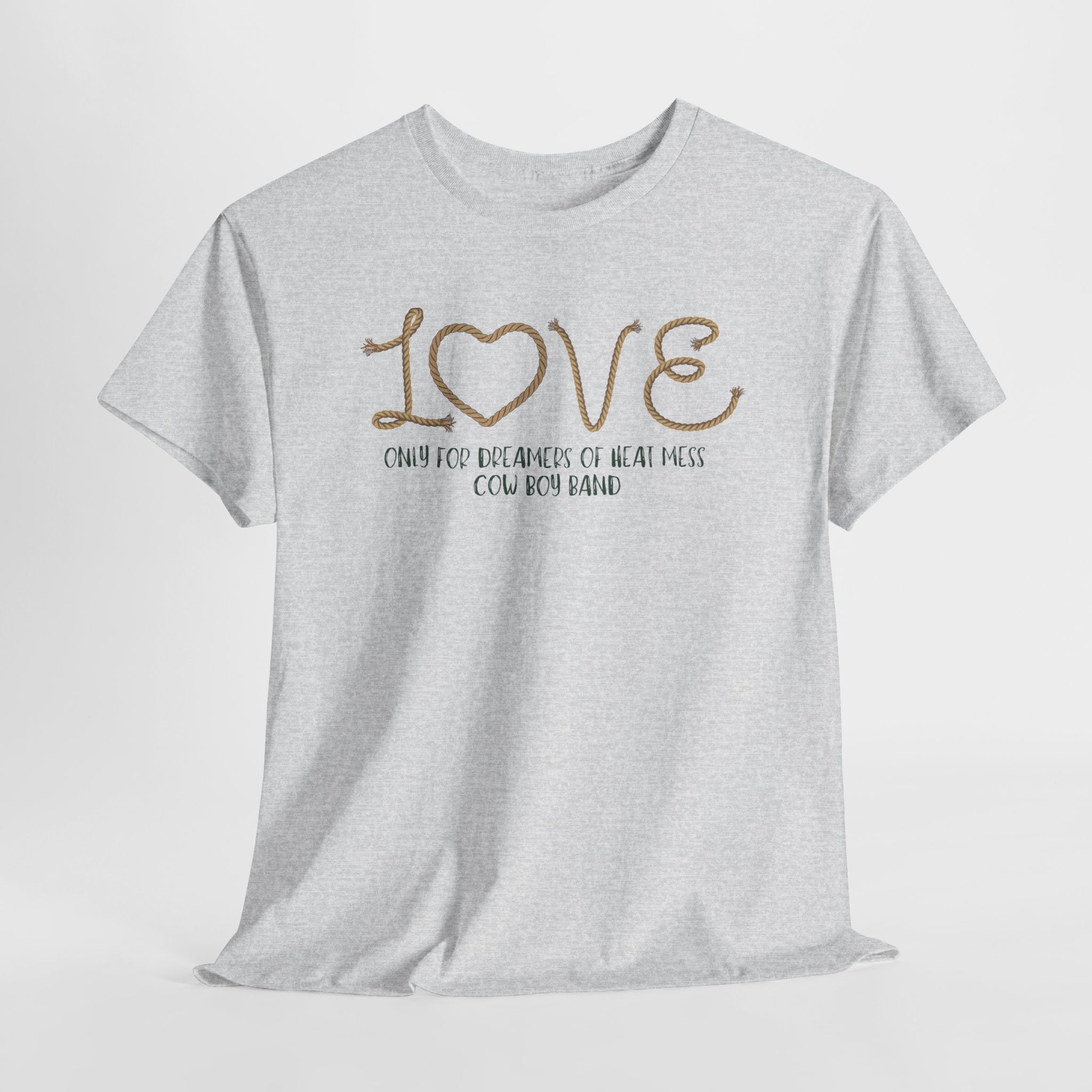 LOVE Heart Western T-Shirt - Heat Mess