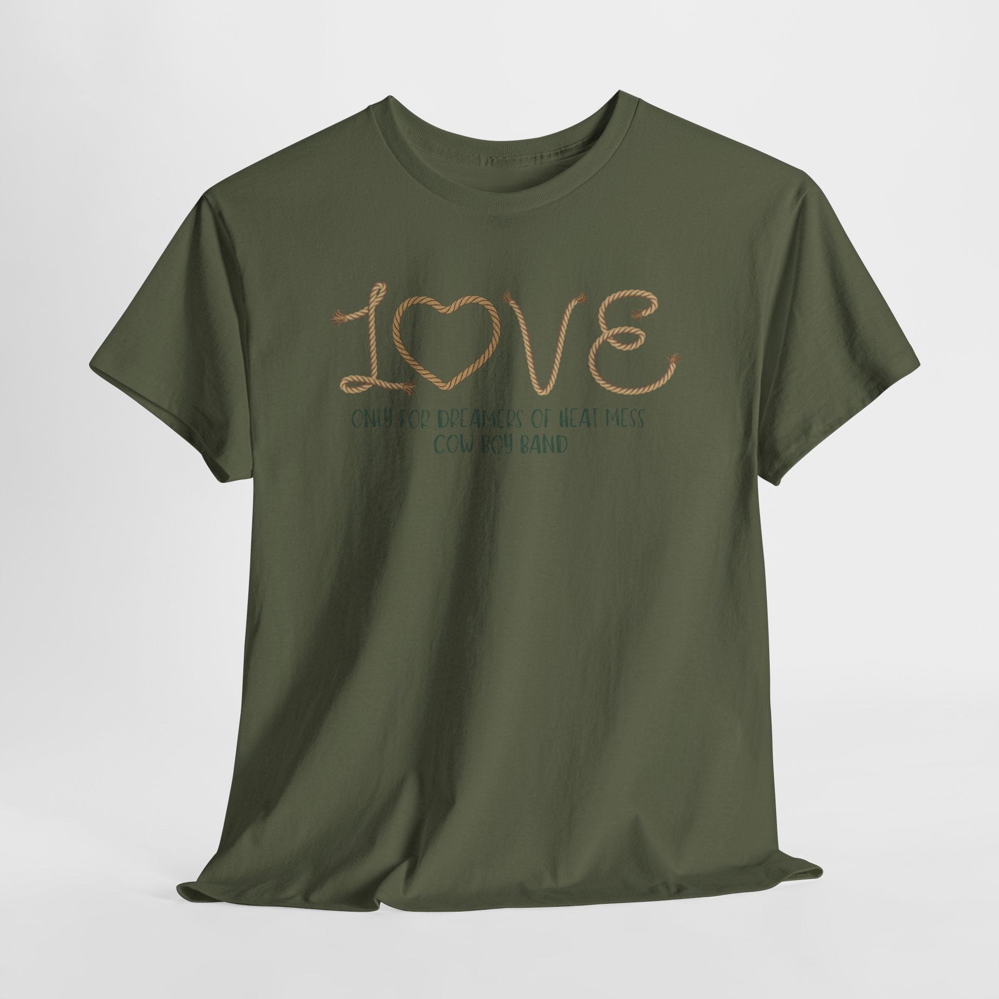 LOVE Heart Western T-Shirt - Heat Mess